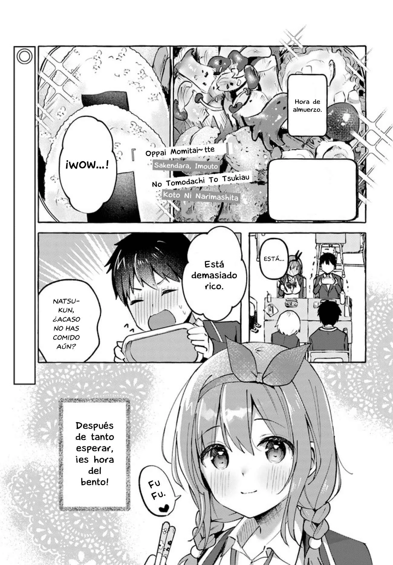"Oppai Momitai" tte Sakendara, Imouto no Tomodachi to Tsukiau Koto ni Narimashita. Capítulo 4 - Page 2