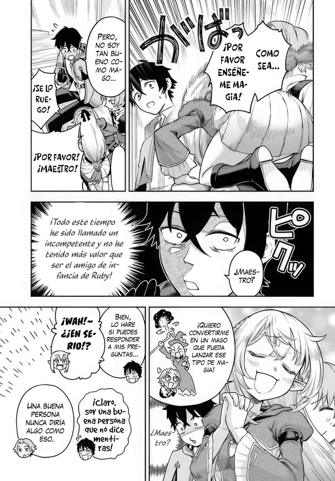 Ore Igai Dare mo Saishu Dekinai Sozai na no ni "Sozai Saishuritsu ga Hikui" to Pawahara suru Osananajimi Renkinjutsushi to Zetsuen shita Senzoku Madoushi, Henkyou no Machi de Slow Life wo Okuritai. Capítulo 1: Una Genio Alquimista y Un Asistente Incompetente - Page 28