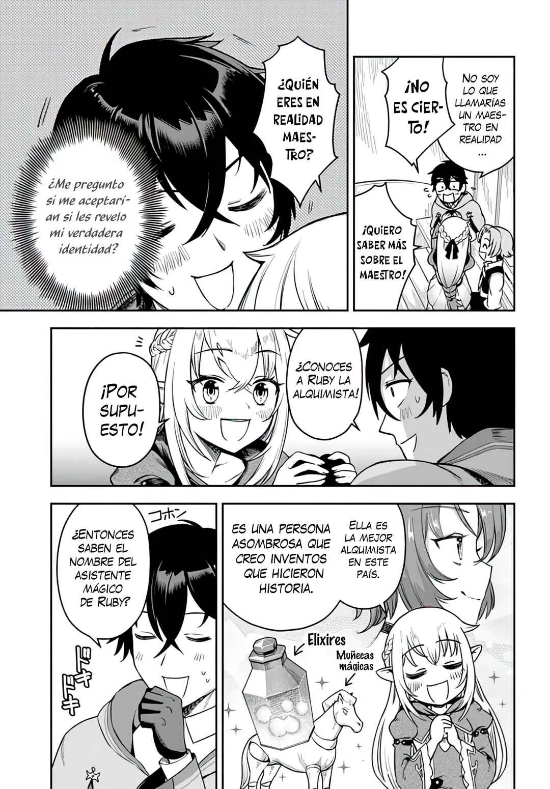 Ore Igai Dare mo Saishu Dekinai Sozai na no ni "Sozai Saishuritsu ga Hikui" to Pawahara suru Osananajimi Renkinjutsushi to Zetsuen shita Senzoku Madoushi, Henkyou no Machi de Slow Life wo Okuritai. Capítulo 1: Una Genio Alquimista y Un Asistente Incompetente - Page 30
