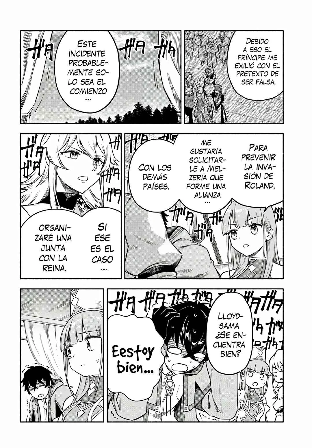Ore Igai Dare mo Saishu Dekinai Sozai na no ni "Sozai Saishuritsu ga Hikui" to Pawahara suru Osananajimi Renkinjutsushi to Zetsuen shita Senzoku Madoushi, Henkyou no Machi de Slow Life wo Okuritai. Capítulo 10: Honor Ganado, Honor Perdido - Page 2