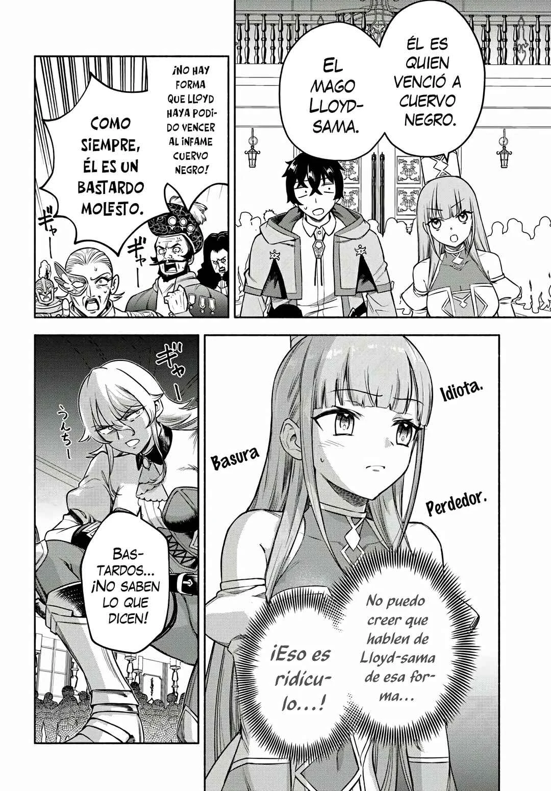 Ore Igai Dare mo Saishu Dekinai Sozai na no ni "Sozai Saishuritsu ga Hikui" to Pawahara suru Osananajimi Renkinjutsushi to Zetsuen shita Senzoku Madoushi, Henkyou no Machi de Slow Life wo Okuritai. Capítulo 10: Honor Ganado, Honor Perdido - Page 6