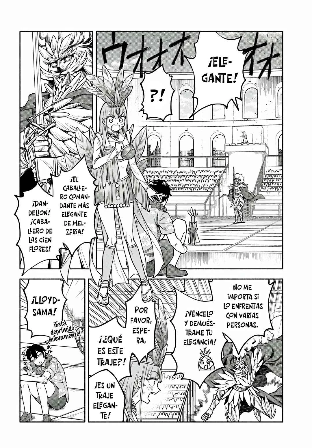 Ore Igai Dare mo Saishu Dekinai Sozai na no ni "Sozai Saishuritsu ga Hikui" to Pawahara suru Osananajimi Renkinjutsushi to Zetsuen shita Senzoku Madoushi, Henkyou no Machi de Slow Life wo Okuritai. Capítulo 10: Honor Ganado, Honor Perdido - Page 8