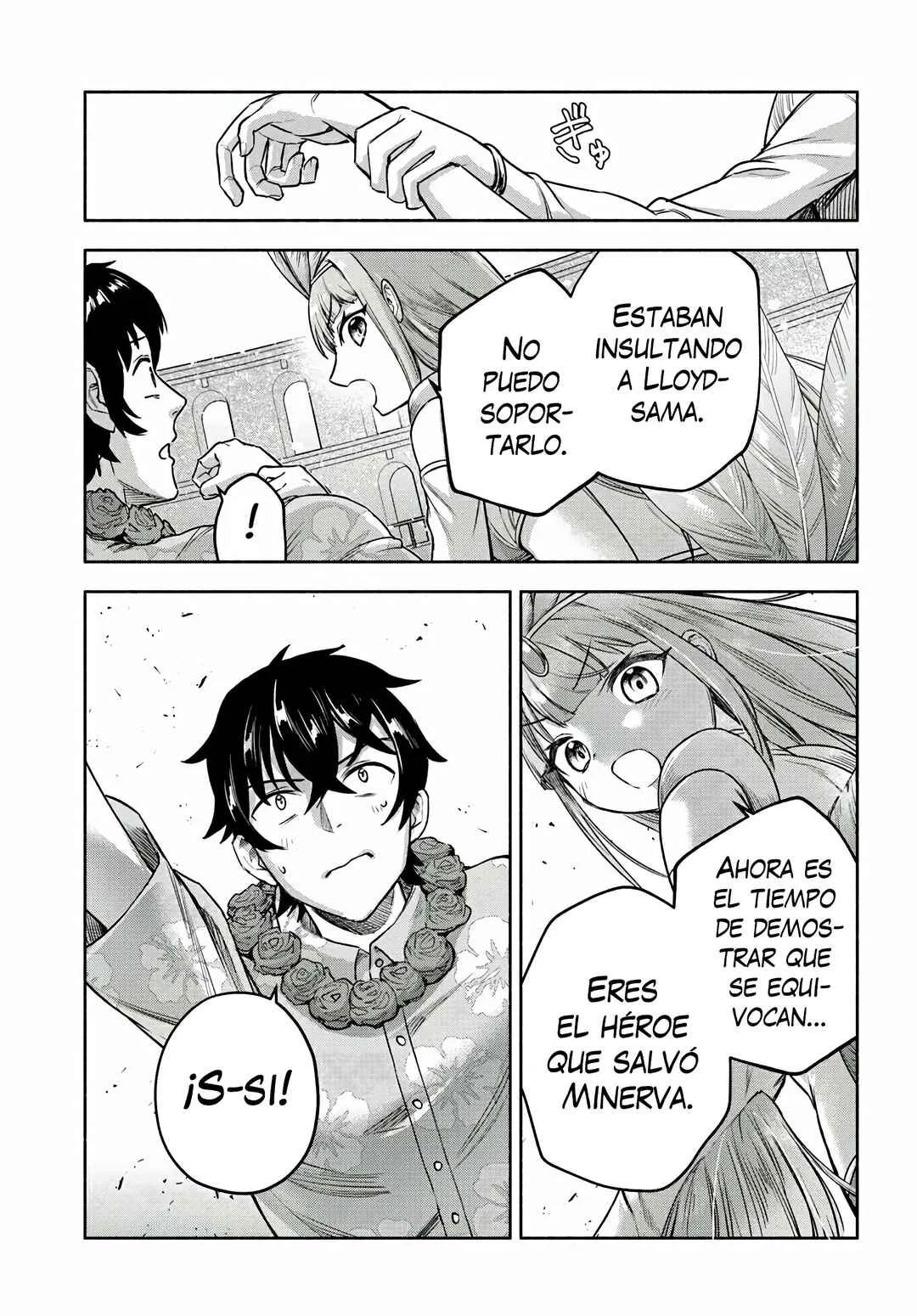 Ore Igai Dare mo Saishu Dekinai Sozai na no ni "Sozai Saishuritsu ga Hikui" to Pawahara suru Osananajimi Renkinjutsushi to Zetsuen shita Senzoku Madoushi, Henkyou no Machi de Slow Life wo Okuritai. Capítulo 10: Honor Ganado, Honor Perdido - Page 11