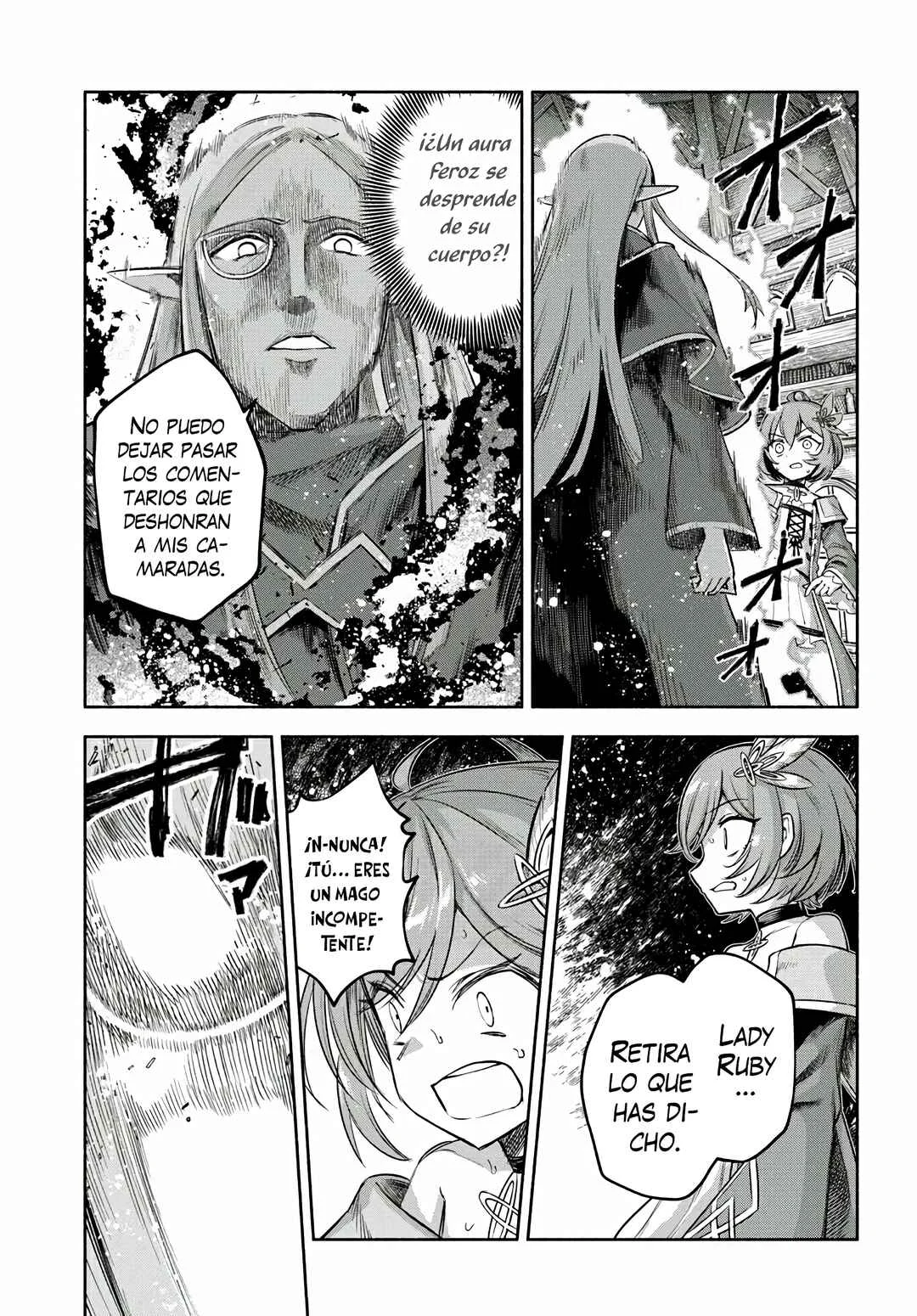 Ore Igai Dare mo Saishu Dekinai Sozai na no ni "Sozai Saishuritsu ga Hikui" to Pawahara suru Osananajimi Renkinjutsushi to Zetsuen shita Senzoku Madoushi, Henkyou no Machi de Slow Life wo Okuritai. Capítulo 10: Honor Ganado, Honor Perdido - Page 23