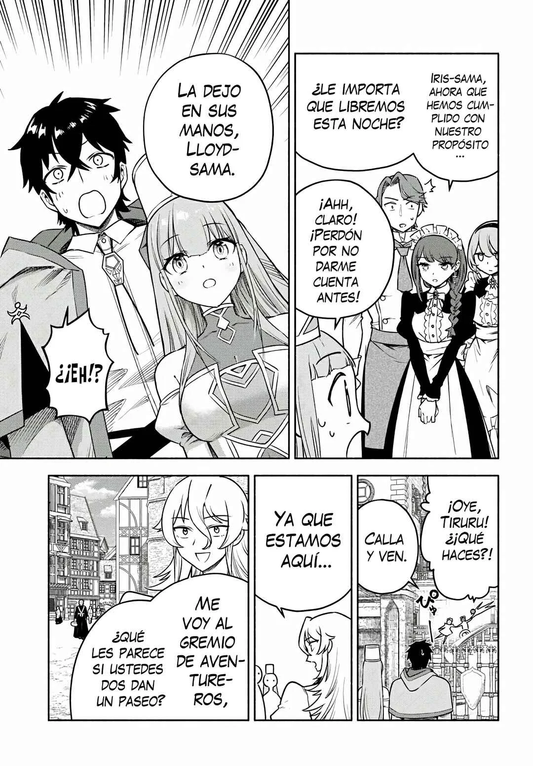 Ore Igai Dare mo Saishu Dekinai Sozai na no ni "Sozai Saishuritsu ga Hikui" to Pawahara suru Osananajimi Renkinjutsushi to Zetsuen shita Senzoku Madoushi, Henkyou no Machi de Slow Life wo Okuritai. Capítulo 11: Promesa - Page 4