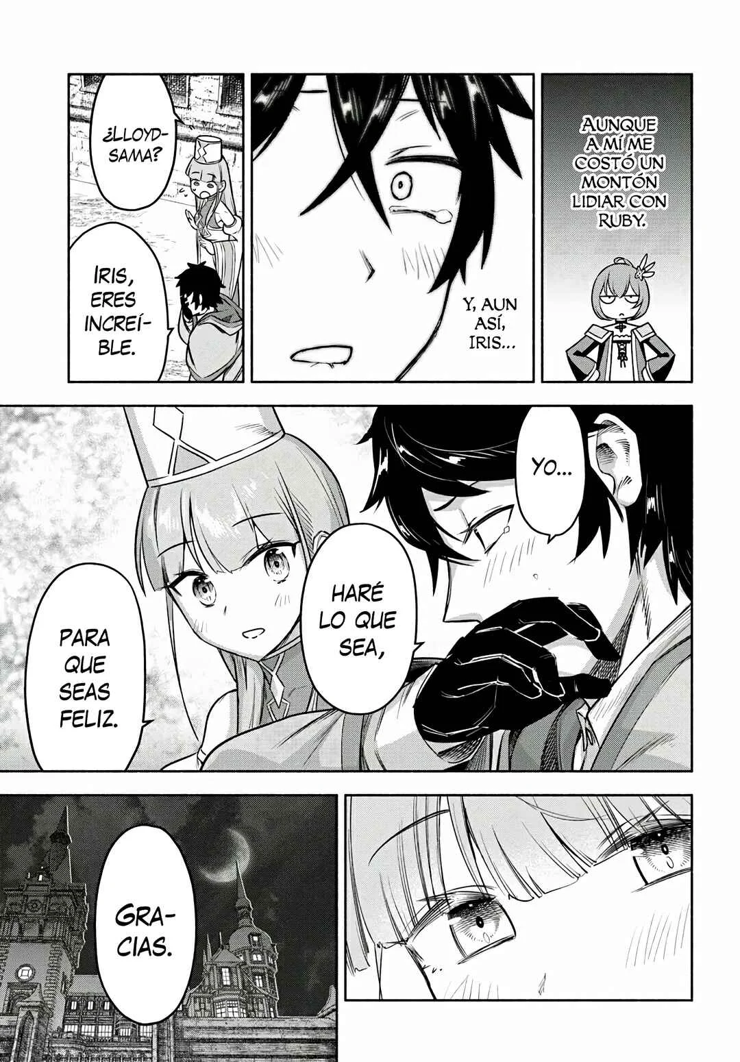 Ore Igai Dare mo Saishu Dekinai Sozai na no ni "Sozai Saishuritsu ga Hikui" to Pawahara suru Osananajimi Renkinjutsushi to Zetsuen shita Senzoku Madoushi, Henkyou no Machi de Slow Life wo Okuritai. Capítulo 11: Promesa - Page 16