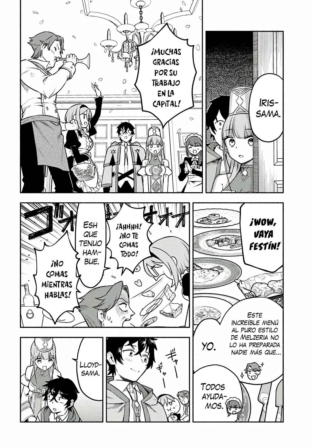 Ore Igai Dare mo Saishu Dekinai Sozai na no ni "Sozai Saishuritsu ga Hikui" to Pawahara suru Osananajimi Renkinjutsushi to Zetsuen shita Senzoku Madoushi, Henkyou no Machi de Slow Life wo Okuritai. Capítulo 11: Promesa - Page 17