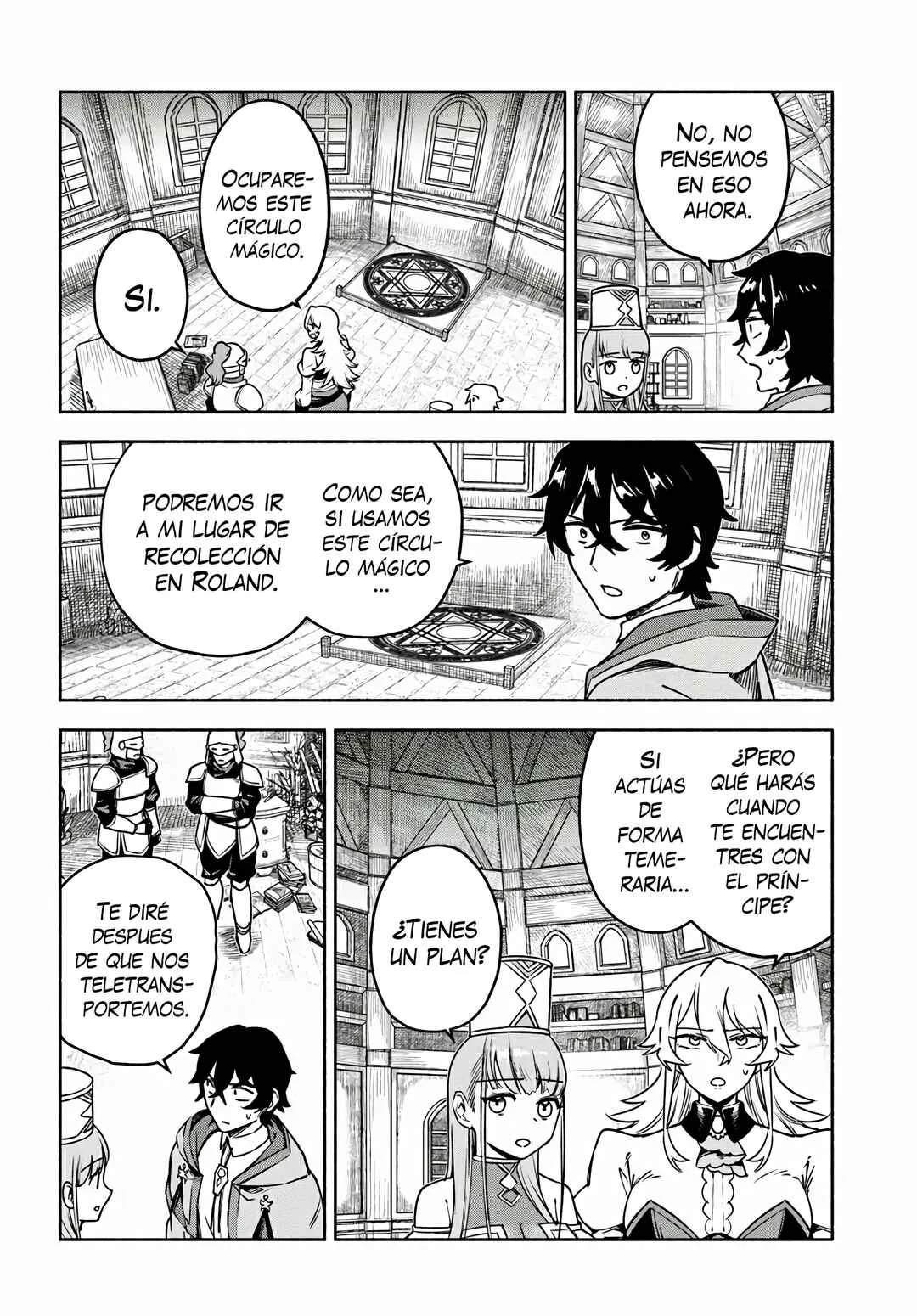 Ore Igai Dare mo Saishu Dekinai Sozai na no ni "Sozai Saishuritsu ga Hikui" to Pawahara suru Osananajimi Renkinjutsushi to Zetsuen shita Senzoku Madoushi, Henkyou no Machi de Slow Life wo Okuritai. Capítulo 12: ¡Ayuda! - Page 18