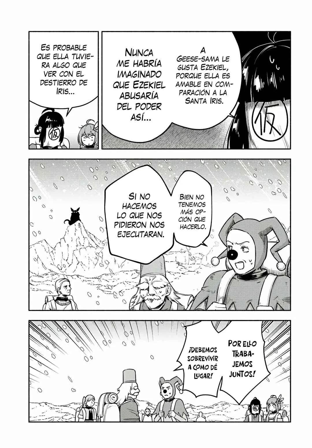 Ore Igai Dare mo Saishu Dekinai Sozai na no ni "Sozai Saishuritsu ga Hikui" to Pawahara suru Osananajimi Renkinjutsushi to Zetsuen shita Senzoku Madoushi, Henkyou no Machi de Slow Life wo Okuritai. Capítulo 13: Colmillo - Page 15