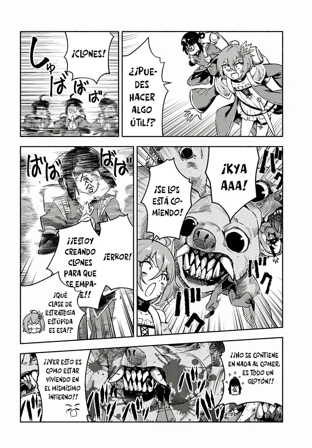 Ore Igai Dare mo Saishu Dekinai Sozai na no ni "Sozai Saishuritsu ga Hikui" to Pawahara suru Osananajimi Renkinjutsushi to Zetsuen shita Senzoku Madoushi, Henkyou no Machi de Slow Life wo Okuritai. Capítulo 13: Colmillo - Page 18