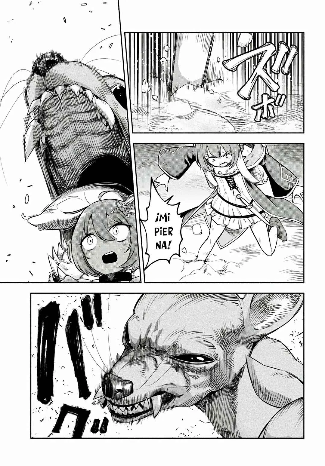 Ore Igai Dare mo Saishu Dekinai Sozai na no ni "Sozai Saishuritsu ga Hikui" to Pawahara suru Osananajimi Renkinjutsushi to Zetsuen shita Senzoku Madoushi, Henkyou no Machi de Slow Life wo Okuritai. Capítulo 13: Colmillo - Page 19