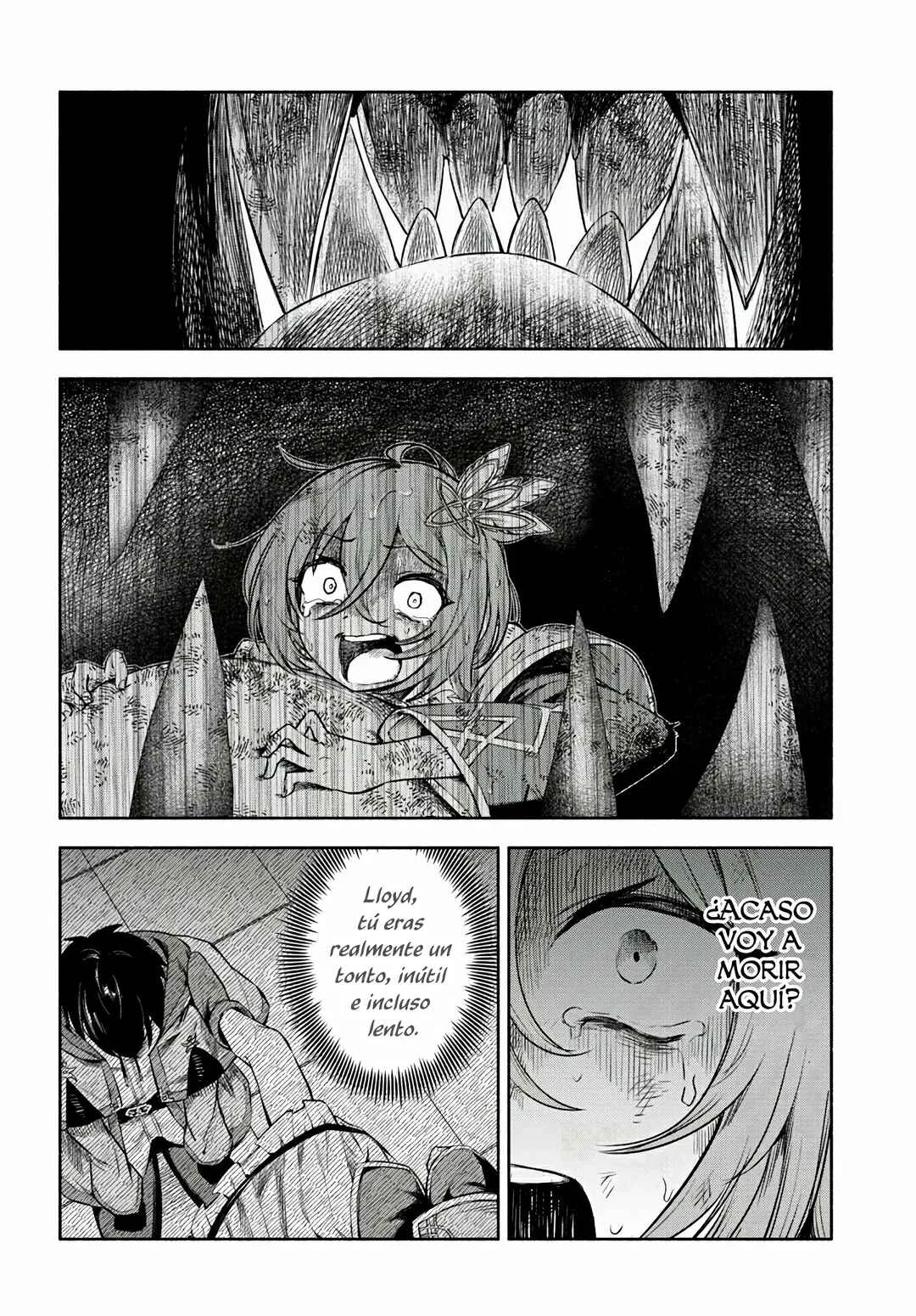 Ore Igai Dare mo Saishu Dekinai Sozai na no ni "Sozai Saishuritsu ga Hikui" to Pawahara suru Osananajimi Renkinjutsushi to Zetsuen shita Senzoku Madoushi, Henkyou no Machi de Slow Life wo Okuritai. Capítulo 13: Colmillo - Page 20