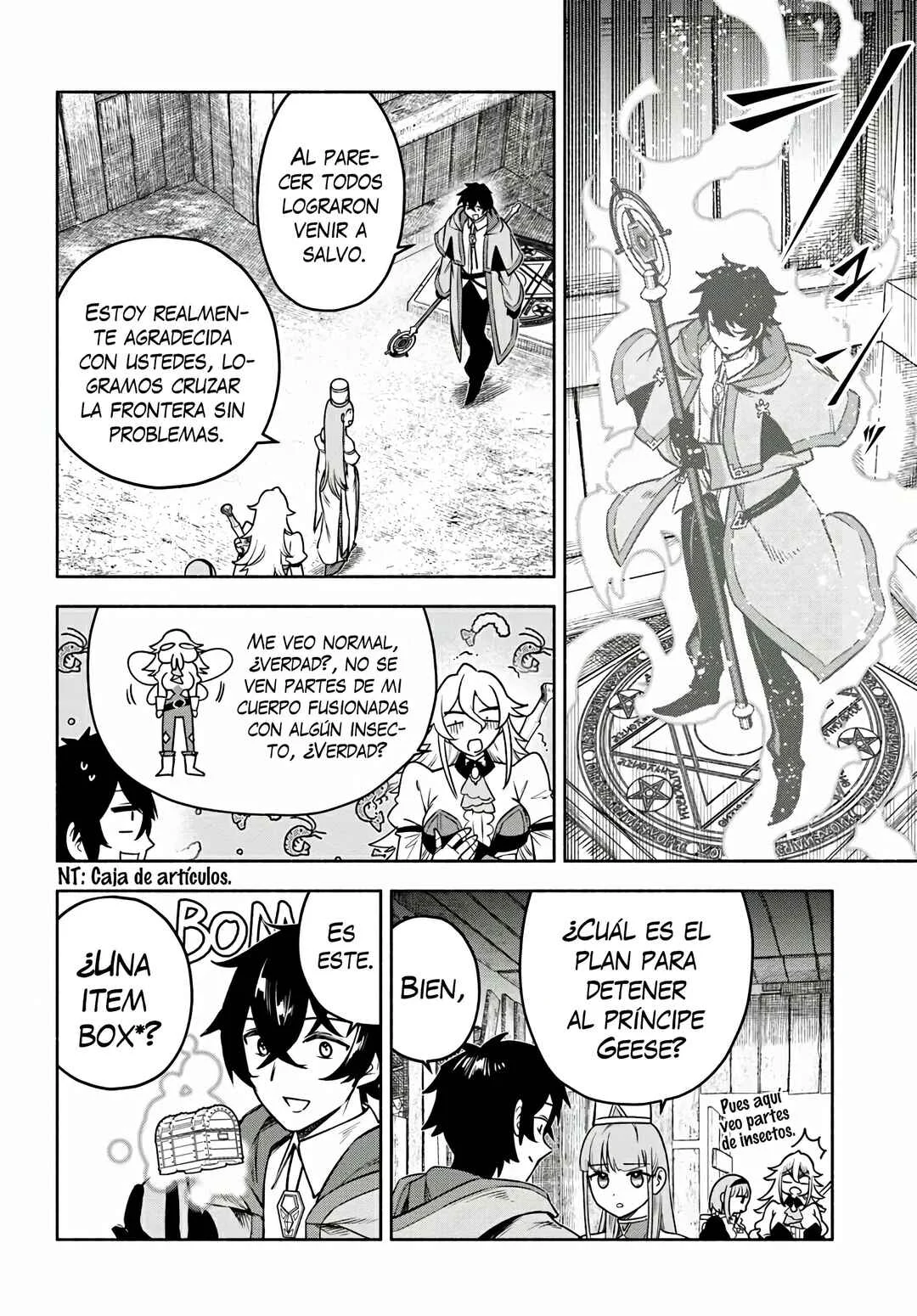Ore Igai Dare mo Saishu Dekinai Sozai na no ni "Sozai Saishuritsu ga Hikui" to Pawahara suru Osananajimi Renkinjutsushi to Zetsuen shita Senzoku Madoushi, Henkyou no Machi de Slow Life wo Okuritai. Capítulo 13: Colmillo - Page 24