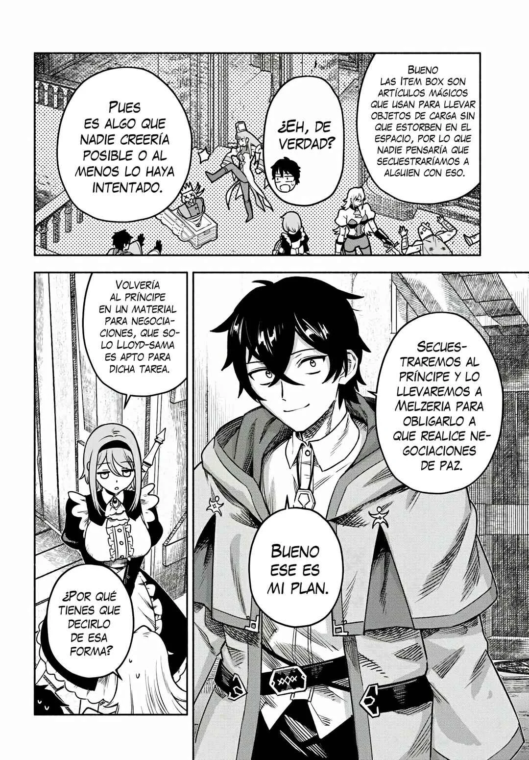 Ore Igai Dare mo Saishu Dekinai Sozai na no ni "Sozai Saishuritsu ga Hikui" to Pawahara suru Osananajimi Renkinjutsushi to Zetsuen shita Senzoku Madoushi, Henkyou no Machi de Slow Life wo Okuritai. Capítulo 13: Colmillo - Page 26