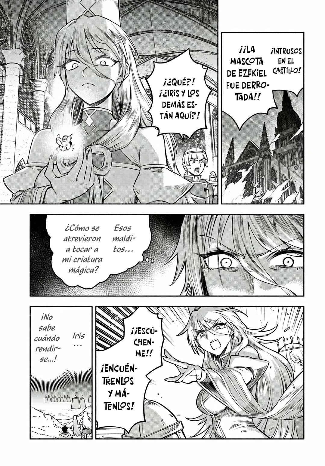 Ore Igai Dare mo Saishu Dekinai Sozai na no ni "Sozai Saishuritsu ga Hikui" to Pawahara suru Osananajimi Renkinjutsushi to Zetsuen shita Senzoku Madoushi, Henkyou no Machi de Slow Life wo Okuritai. Capítulo 14: Infiltrándose Al Castillo De Roland - Page 3