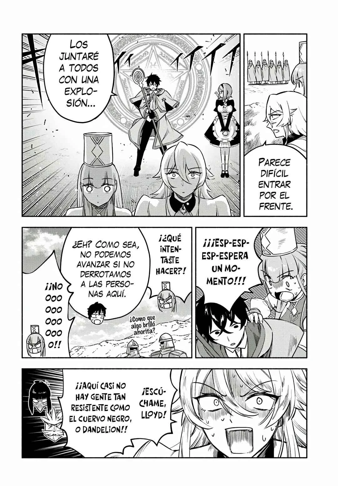 Ore Igai Dare mo Saishu Dekinai Sozai na no ni "Sozai Saishuritsu ga Hikui" to Pawahara suru Osananajimi Renkinjutsushi to Zetsuen shita Senzoku Madoushi, Henkyou no Machi de Slow Life wo Okuritai. Capítulo 14: Infiltrándose Al Castillo De Roland - Page 4