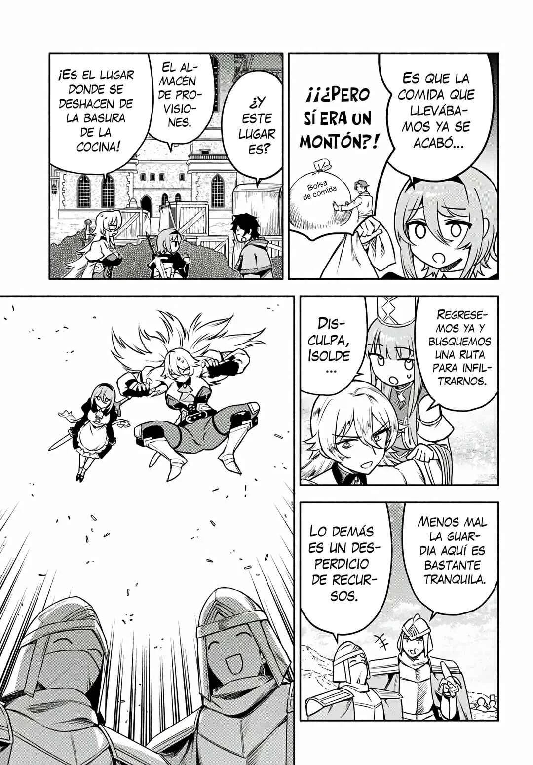 Ore Igai Dare mo Saishu Dekinai Sozai na no ni "Sozai Saishuritsu ga Hikui" to Pawahara suru Osananajimi Renkinjutsushi to Zetsuen shita Senzoku Madoushi, Henkyou no Machi de Slow Life wo Okuritai. Capítulo 14: Infiltrándose Al Castillo De Roland - Page 7