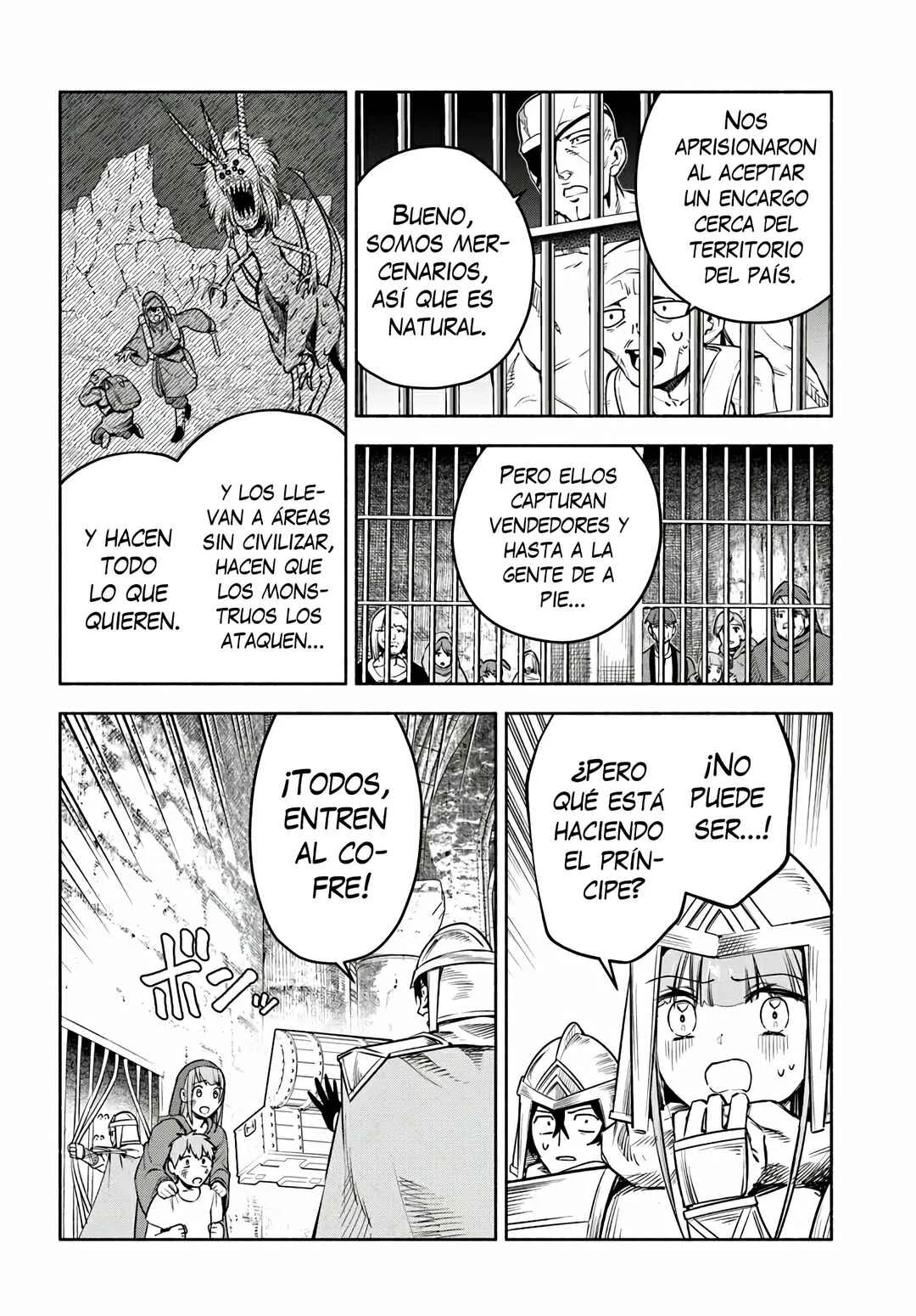 Ore Igai Dare mo Saishu Dekinai Sozai na no ni "Sozai Saishuritsu ga Hikui" to Pawahara suru Osananajimi Renkinjutsushi to Zetsuen shita Senzoku Madoushi, Henkyou no Machi de Slow Life wo Okuritai. Capítulo 14: Infiltrándose Al Castillo De Roland - Page 14