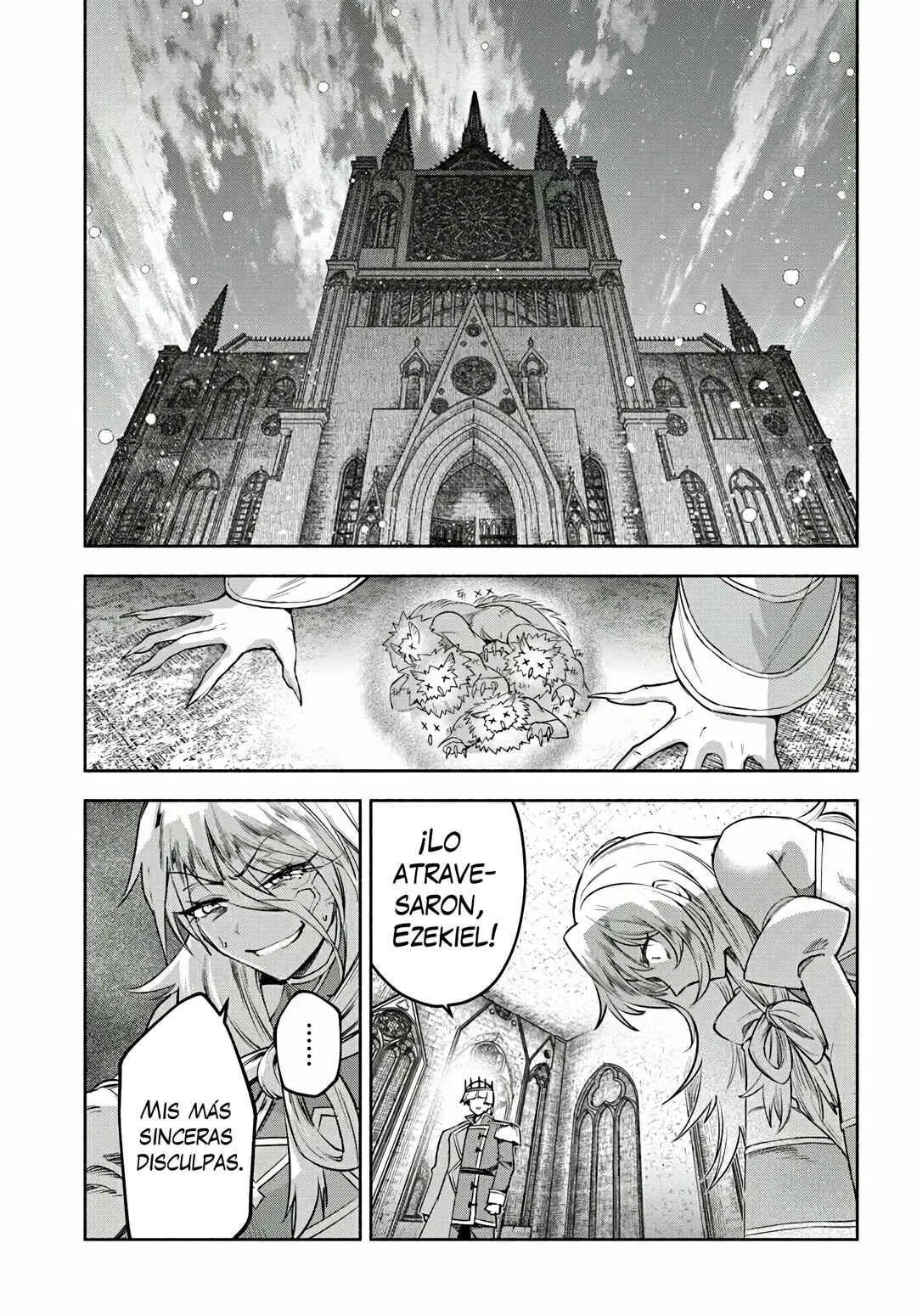 Ore Igai Dare mo Saishu Dekinai Sozai na no ni "Sozai Saishuritsu ga Hikui" to Pawahara suru Osananajimi Renkinjutsushi to Zetsuen shita Senzoku Madoushi, Henkyou no Machi de Slow Life wo Okuritai. Capítulo 14: Infiltrándose Al Castillo De Roland - Page 19