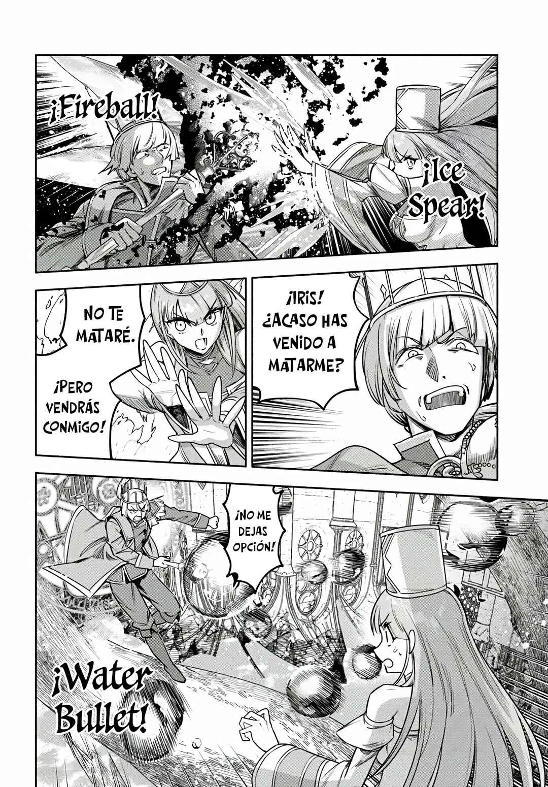 Ore Igai Dare mo Saishu Dekinai Sozai na no ni "Sozai Saishuritsu ga Hikui" to Pawahara suru Osananajimi Renkinjutsushi to Zetsuen shita Senzoku Madoushi, Henkyou no Machi de Slow Life wo Okuritai. Capítulo 15: Iris - Page 7