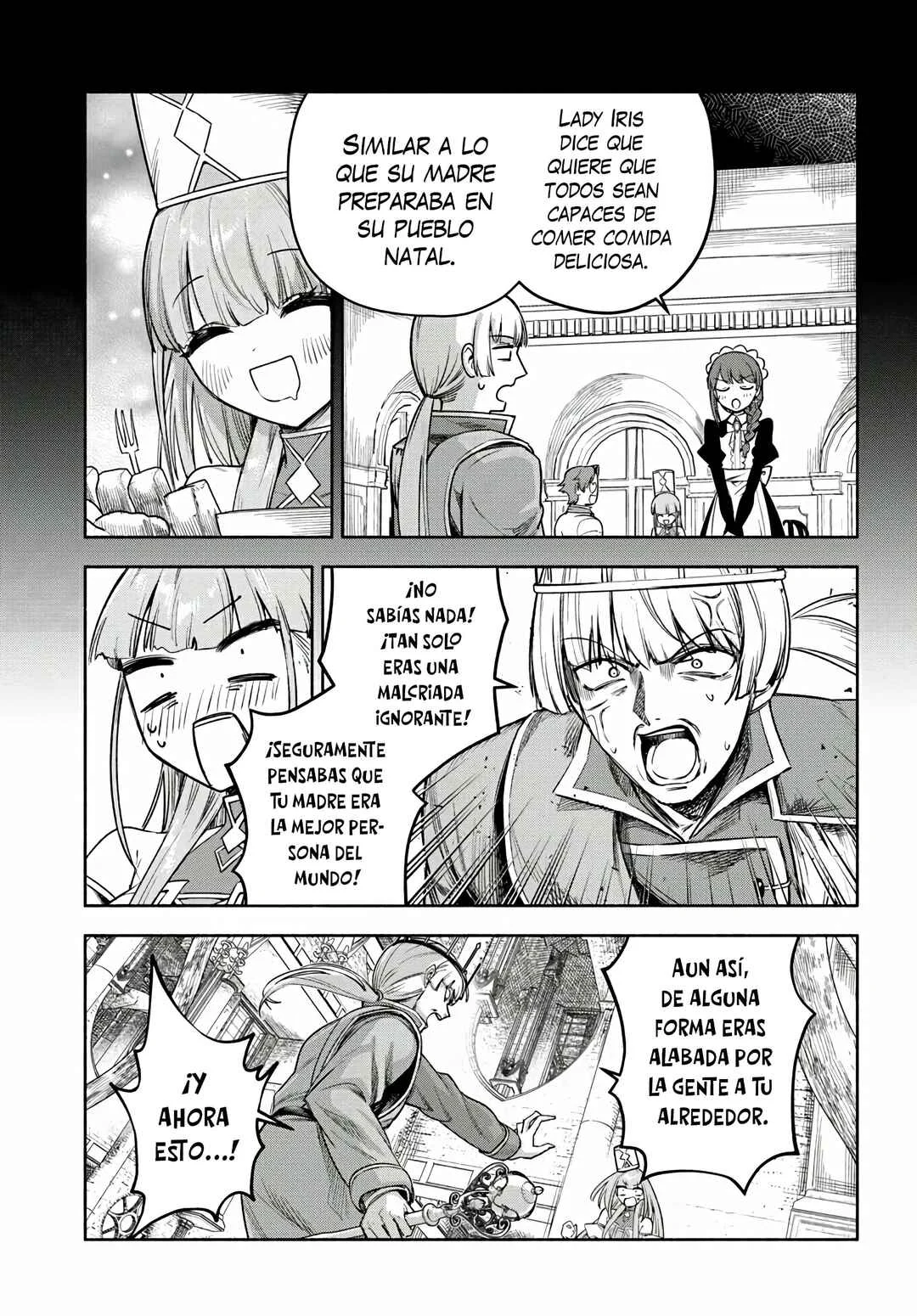 Ore Igai Dare mo Saishu Dekinai Sozai na no ni "Sozai Saishuritsu ga Hikui" to Pawahara suru Osananajimi Renkinjutsushi to Zetsuen shita Senzoku Madoushi, Henkyou no Machi de Slow Life wo Okuritai. Capítulo 15: Iris - Page 12