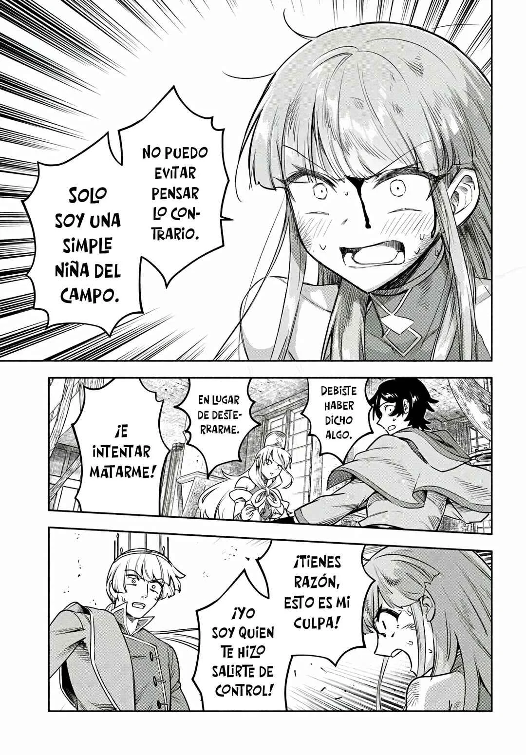 Ore Igai Dare mo Saishu Dekinai Sozai na no ni "Sozai Saishuritsu ga Hikui" to Pawahara suru Osananajimi Renkinjutsushi to Zetsuen shita Senzoku Madoushi, Henkyou no Machi de Slow Life wo Okuritai. Capítulo 15: Iris - Page 18