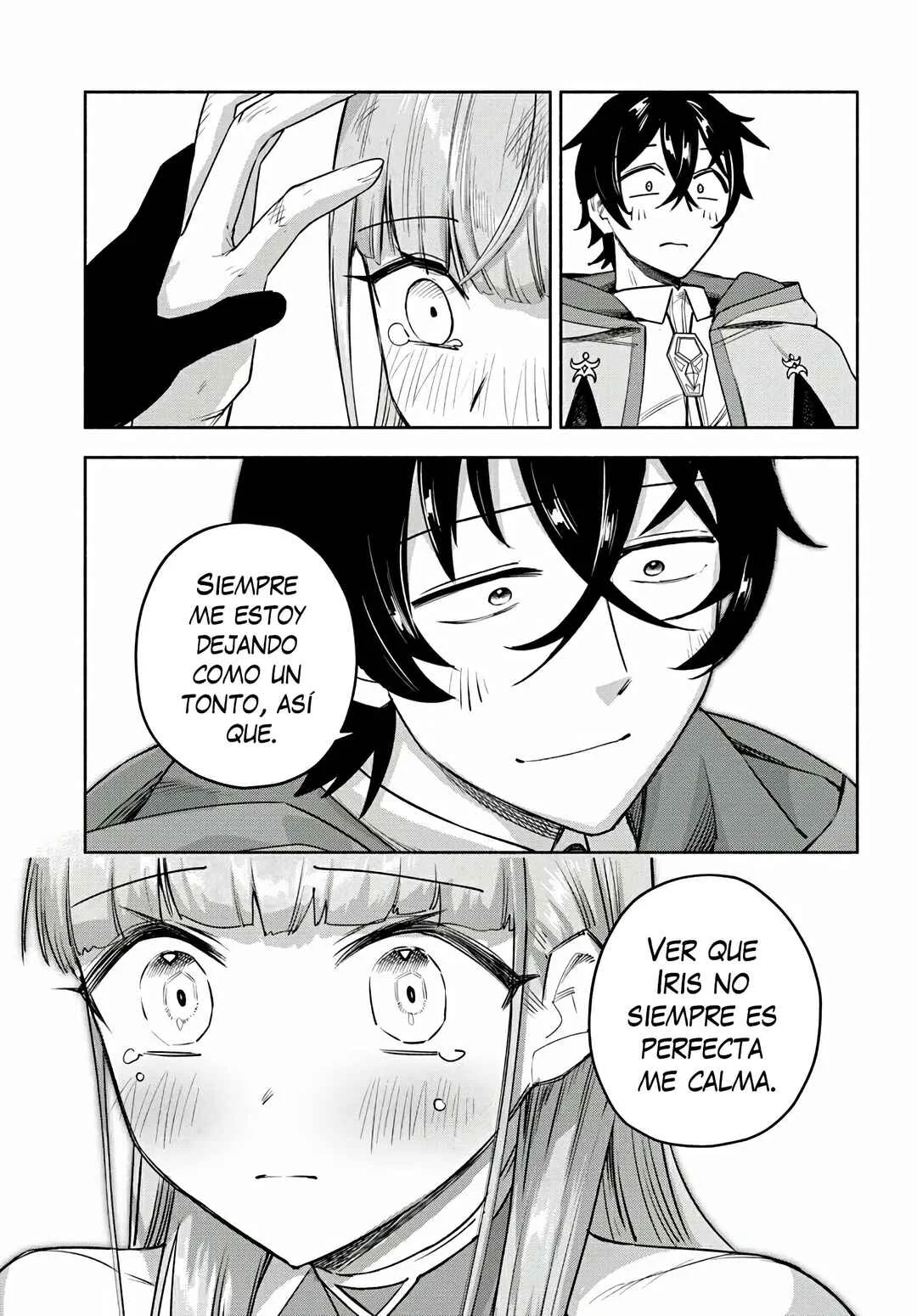 Ore Igai Dare mo Saishu Dekinai Sozai na no ni "Sozai Saishuritsu ga Hikui" to Pawahara suru Osananajimi Renkinjutsushi to Zetsuen shita Senzoku Madoushi, Henkyou no Machi de Slow Life wo Okuritai. Capítulo 15: Iris - Page 24