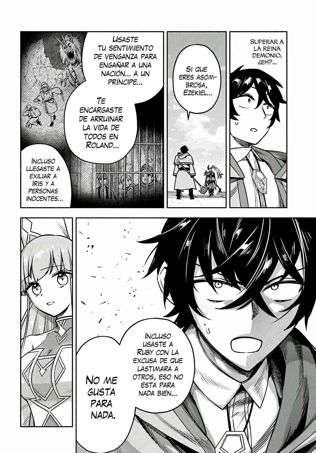 Ore Igai Dare mo Saishu Dekinai Sozai na no ni "Sozai Saishuritsu ga Hikui" to Pawahara suru Osananajimi Renkinjutsushi to Zetsuen shita Senzoku Madoushi, Henkyou no Machi de Slow Life wo Okuritai. Capítulo 16: La Reina Demonio Albatros - Page 23