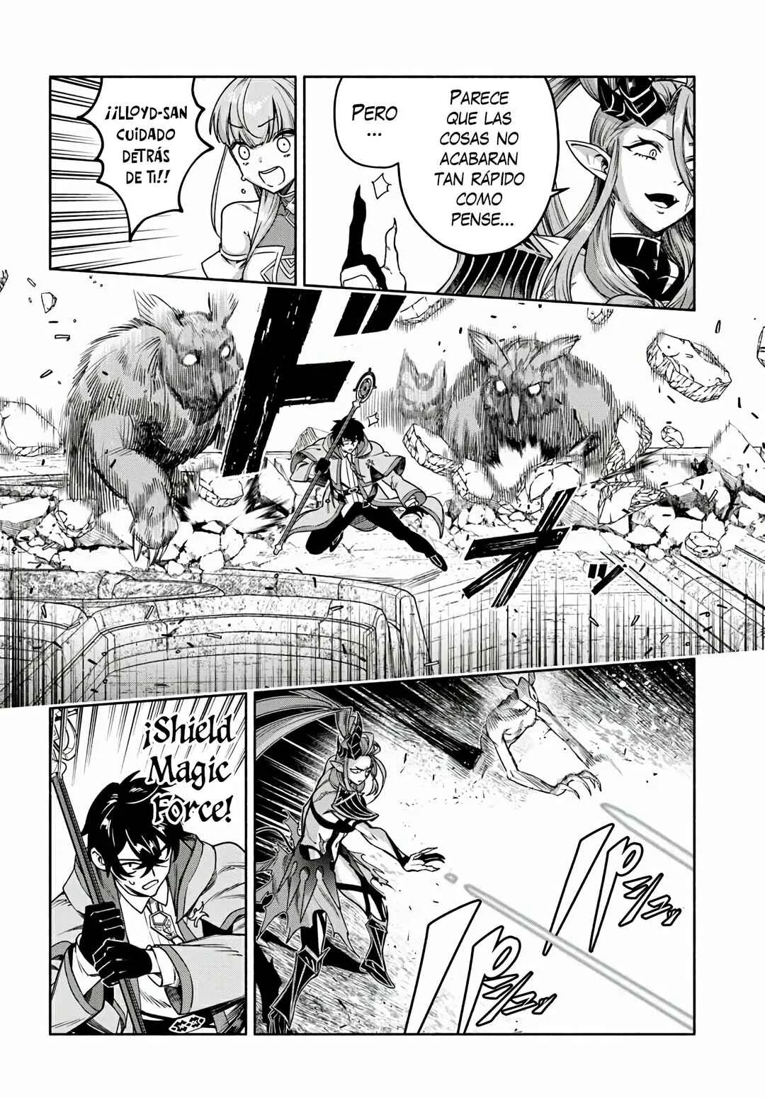 Ore Igai Dare mo Saishu Dekinai Sozai na no ni "Sozai Saishuritsu ga Hikui" to Pawahara suru Osananajimi Renkinjutsushi to Zetsuen shita Senzoku Madoushi, Henkyou no Machi de Slow Life wo Okuritai. Capítulo 17: Trabajo En Equipo - Page 8
