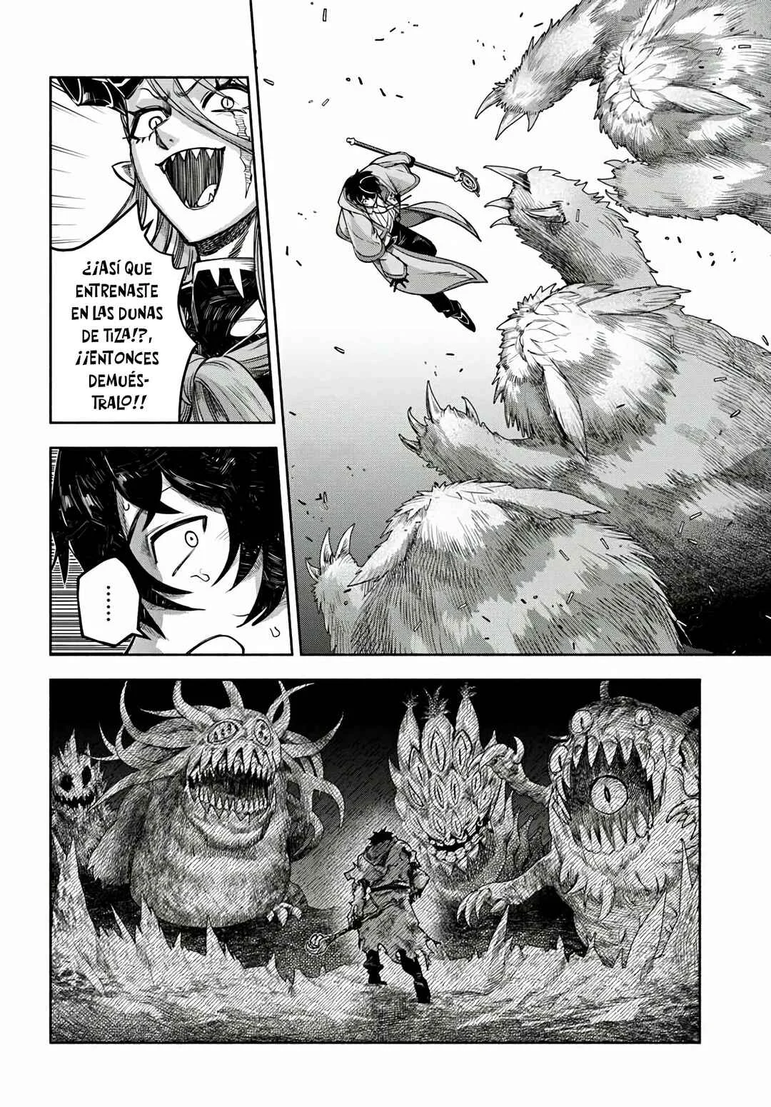 Ore Igai Dare mo Saishu Dekinai Sozai na no ni "Sozai Saishuritsu ga Hikui" to Pawahara suru Osananajimi Renkinjutsushi to Zetsuen shita Senzoku Madoushi, Henkyou no Machi de Slow Life wo Okuritai. Capítulo 17: Trabajo En Equipo - Page 10