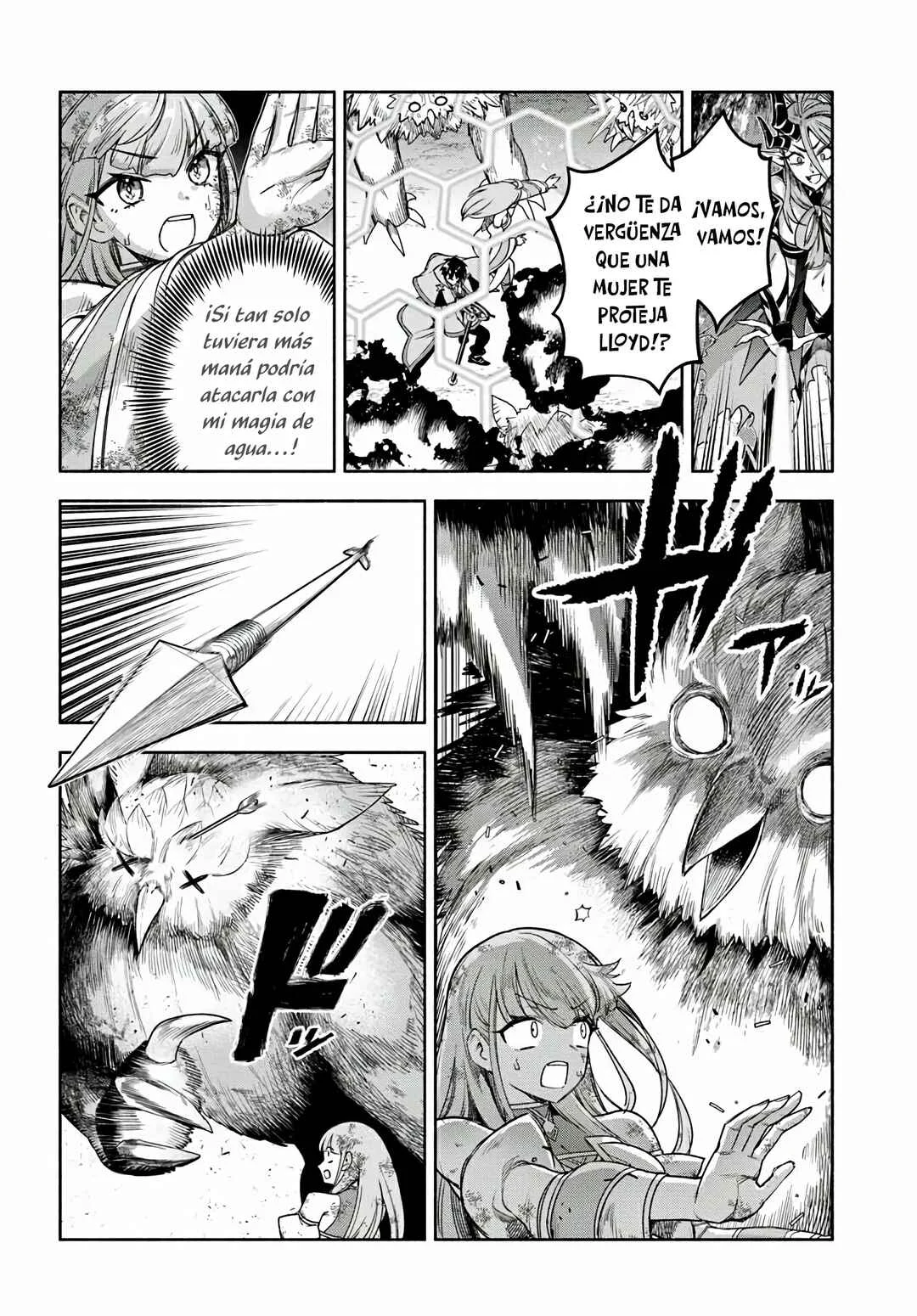 Ore Igai Dare mo Saishu Dekinai Sozai na no ni "Sozai Saishuritsu ga Hikui" to Pawahara suru Osananajimi Renkinjutsushi to Zetsuen shita Senzoku Madoushi, Henkyou no Machi de Slow Life wo Okuritai. Capítulo 17: Trabajo En Equipo - Page 18
