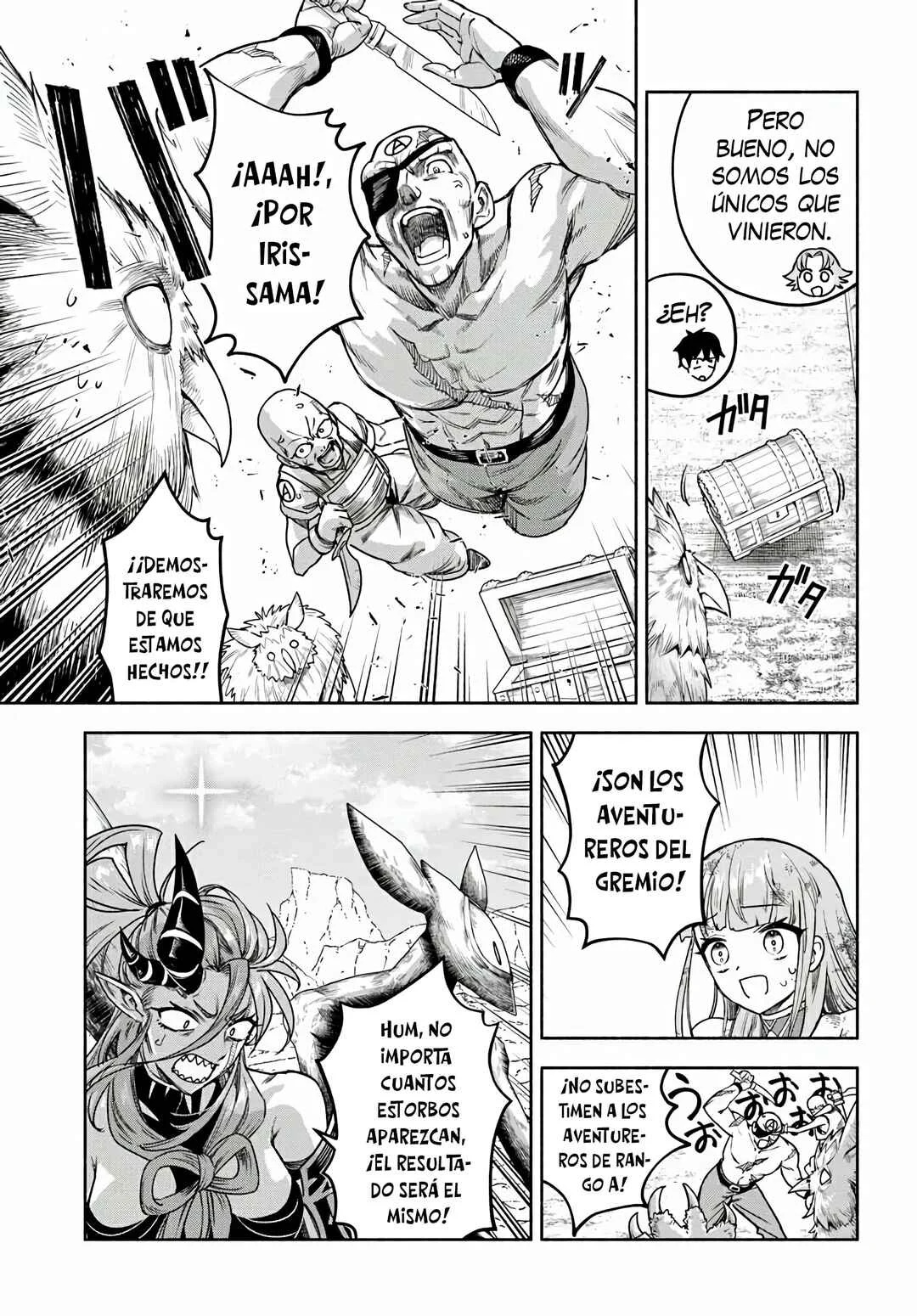 Ore Igai Dare mo Saishu Dekinai Sozai na no ni "Sozai Saishuritsu ga Hikui" to Pawahara suru Osananajimi Renkinjutsushi to Zetsuen shita Senzoku Madoushi, Henkyou no Machi de Slow Life wo Okuritai. Capítulo 17: Trabajo En Equipo - Page 21
