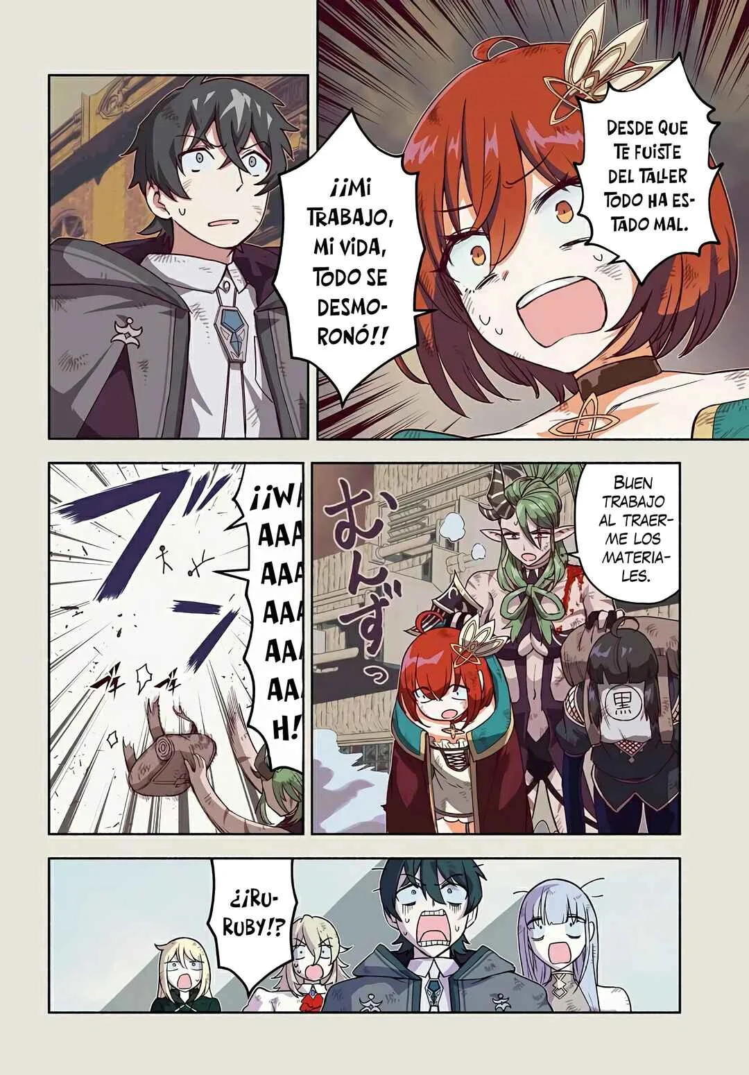 Ore Igai Dare mo Saishu Dekinai Sozai na no ni "Sozai Saishuritsu ga Hikui" to Pawahara suru Osananajimi Renkinjutsushi to Zetsuen shita Senzoku Madoushi, Henkyou no Machi de Slow Life wo Okuritai. Capítulo 18: Resolución - Page 2