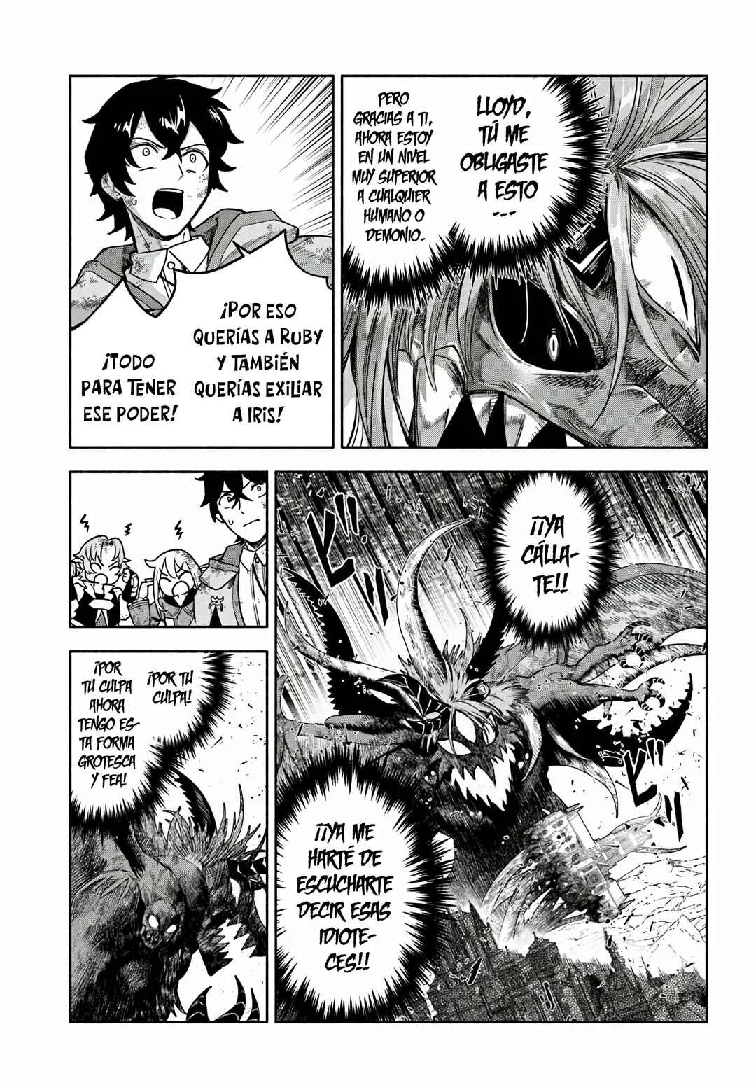 Ore Igai Dare mo Saishu Dekinai Sozai na no ni "Sozai Saishuritsu ga Hikui" to Pawahara suru Osananajimi Renkinjutsushi to Zetsuen shita Senzoku Madoushi, Henkyou no Machi de Slow Life wo Okuritai. Capítulo 18: Resolución - Page 9