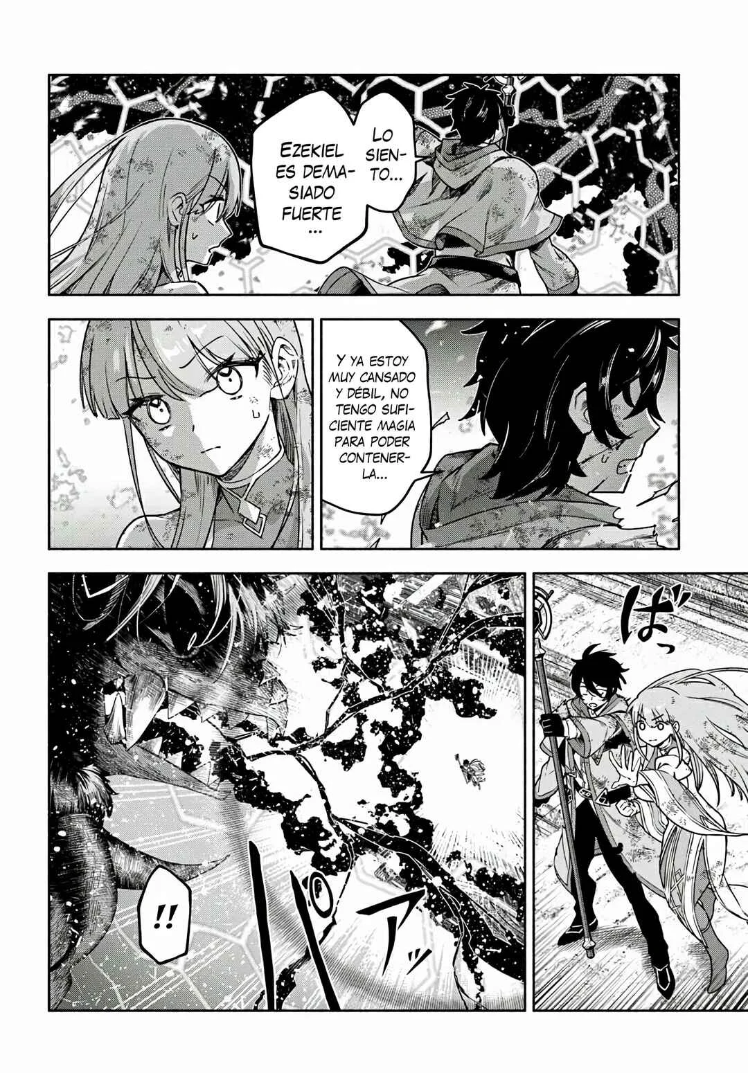 Ore Igai Dare mo Saishu Dekinai Sozai na no ni "Sozai Saishuritsu ga Hikui" to Pawahara suru Osananajimi Renkinjutsushi to Zetsuen shita Senzoku Madoushi, Henkyou no Machi de Slow Life wo Okuritai. Capítulo 18: Resolución - Page 12