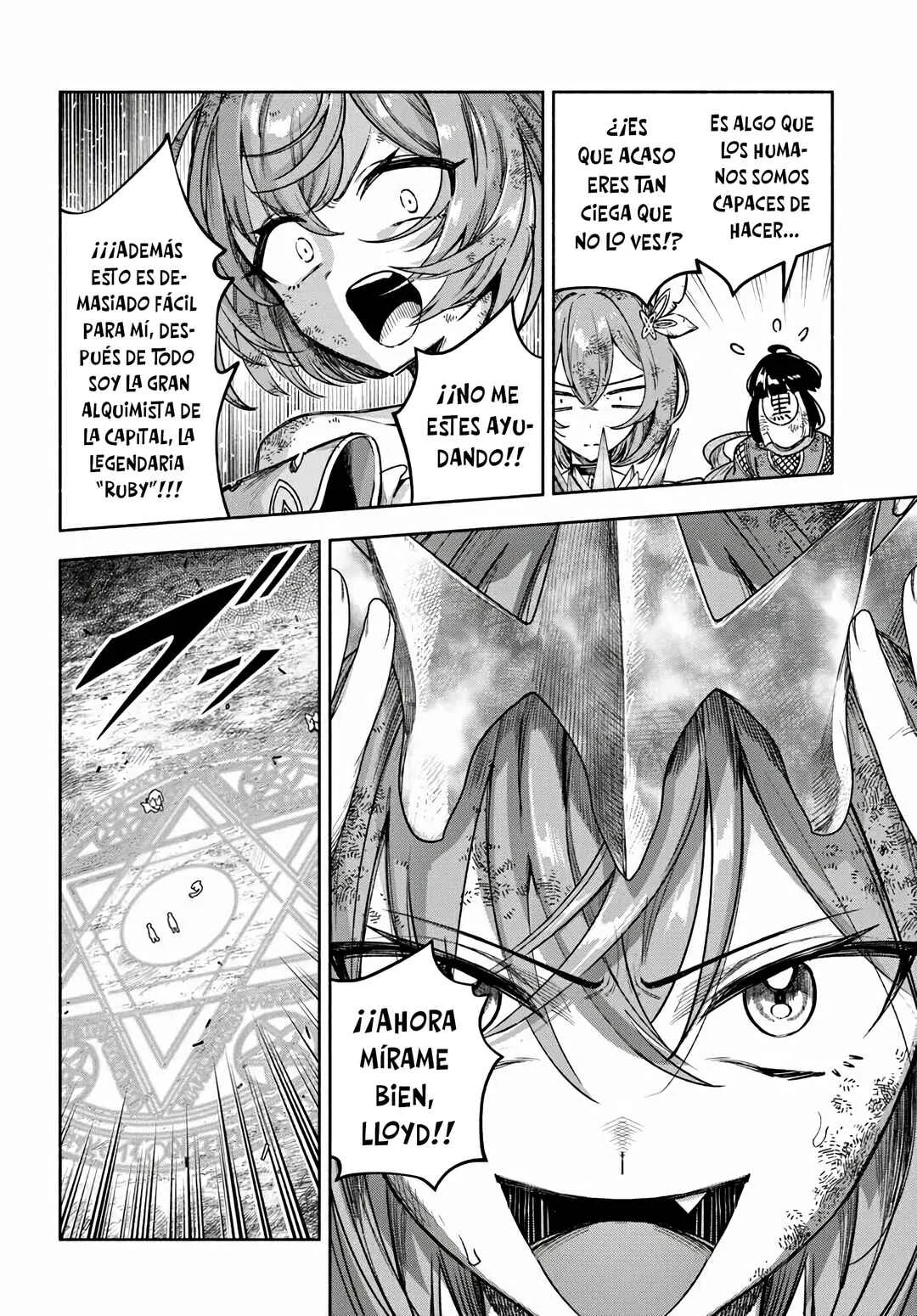 Ore Igai Dare mo Saishu Dekinai Sozai na no ni "Sozai Saishuritsu ga Hikui" to Pawahara suru Osananajimi Renkinjutsushi to Zetsuen shita Senzoku Madoushi, Henkyou no Machi de Slow Life wo Okuritai. Capítulo 19: Derecho de Ira - Page 4