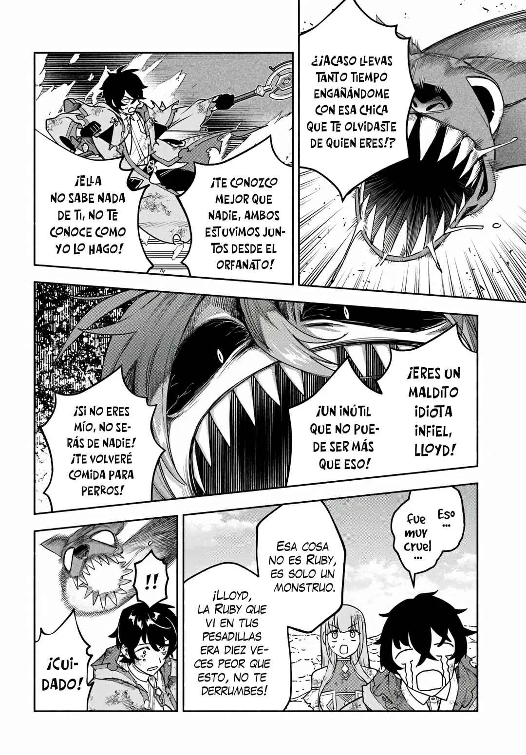 Ore Igai Dare mo Saishu Dekinai Sozai na no ni "Sozai Saishuritsu ga Hikui" to Pawahara suru Osananajimi Renkinjutsushi to Zetsuen shita Senzoku Madoushi, Henkyou no Machi de Slow Life wo Okuritai. Capítulo 19: Derecho de Ira - Page 14