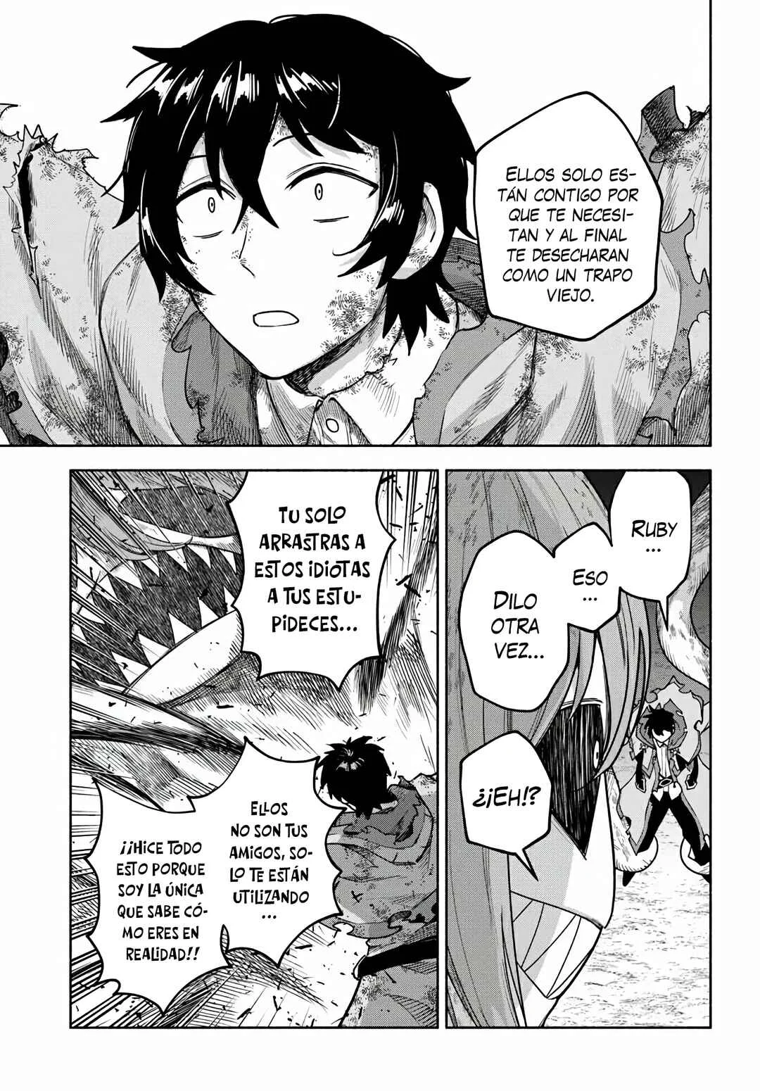 Ore Igai Dare mo Saishu Dekinai Sozai na no ni "Sozai Saishuritsu ga Hikui" to Pawahara suru Osananajimi Renkinjutsushi to Zetsuen shita Senzoku Madoushi, Henkyou no Machi de Slow Life wo Okuritai. Capítulo 19: Derecho de Ira - Page 19