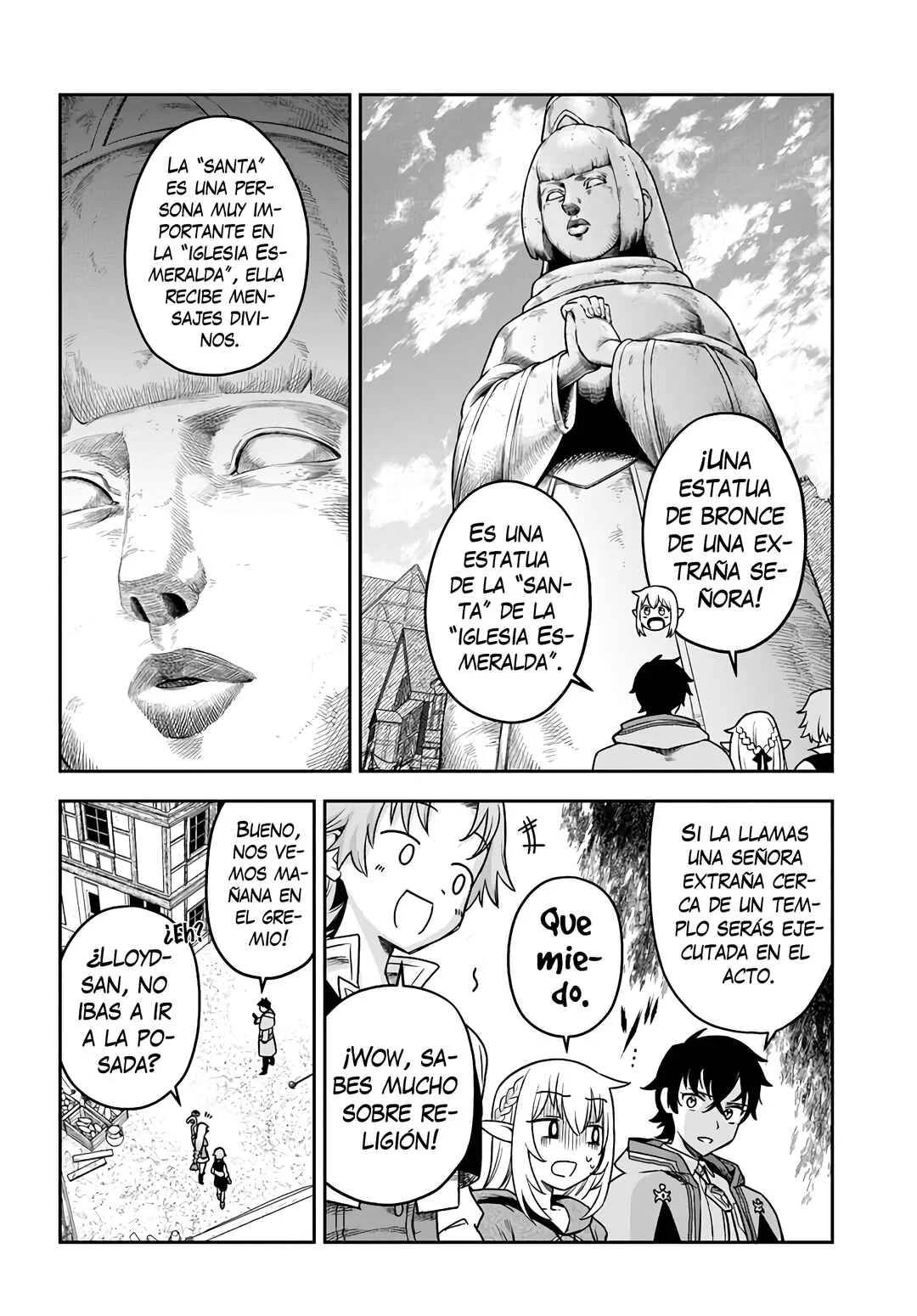 Ore Igai Dare mo Saishu Dekinai Sozai na no ni "Sozai Saishuritsu ga Hikui" to Pawahara suru Osananajimi Renkinjutsushi to Zetsuen shita Senzoku Madoushi, Henkyou no Machi de Slow Life wo Okuritai. Capítulo 2: Iris, La Chica Errante - Page 11
