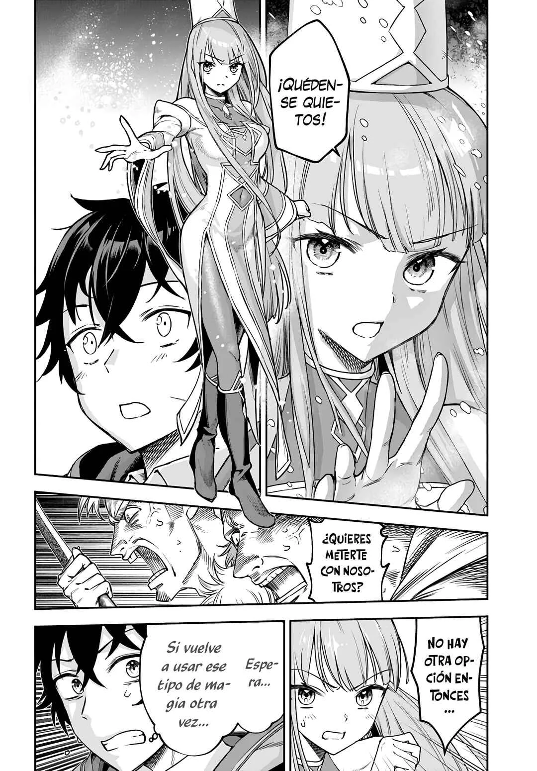 Ore Igai Dare mo Saishu Dekinai Sozai na no ni "Sozai Saishuritsu ga Hikui" to Pawahara suru Osananajimi Renkinjutsushi to Zetsuen shita Senzoku Madoushi, Henkyou no Machi de Slow Life wo Okuritai. Capítulo 2: Iris, La Chica Errante - Page 15