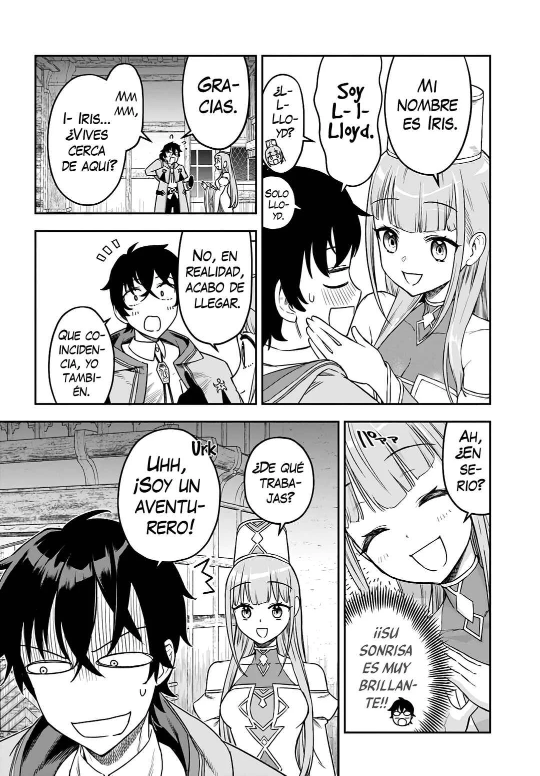 Ore Igai Dare mo Saishu Dekinai Sozai na no ni "Sozai Saishuritsu ga Hikui" to Pawahara suru Osananajimi Renkinjutsushi to Zetsuen shita Senzoku Madoushi, Henkyou no Machi de Slow Life wo Okuritai. Capítulo 2: Iris, La Chica Errante - Page 19