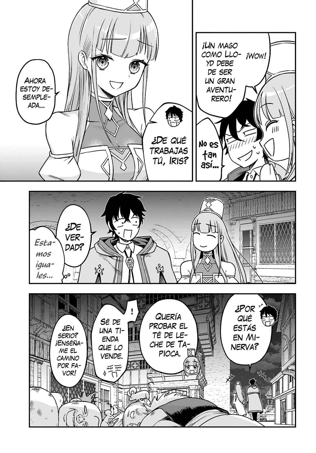 Ore Igai Dare mo Saishu Dekinai Sozai na no ni "Sozai Saishuritsu ga Hikui" to Pawahara suru Osananajimi Renkinjutsushi to Zetsuen shita Senzoku Madoushi, Henkyou no Machi de Slow Life wo Okuritai. Capítulo 2: Iris, La Chica Errante - Page 20