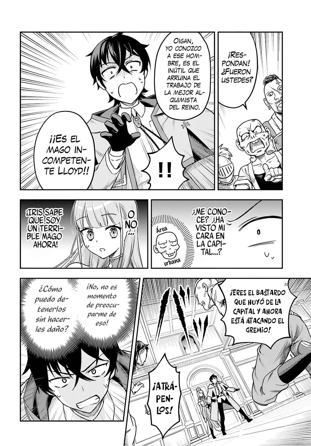Ore Igai Dare mo Saishu Dekinai Sozai na no ni "Sozai Saishuritsu ga Hikui" to Pawahara suru Osananajimi Renkinjutsushi to Zetsuen shita Senzoku Madoushi, Henkyou no Machi de Slow Life wo Okuritai. Capítulo 2: Iris, La Chica Errante - Page 27