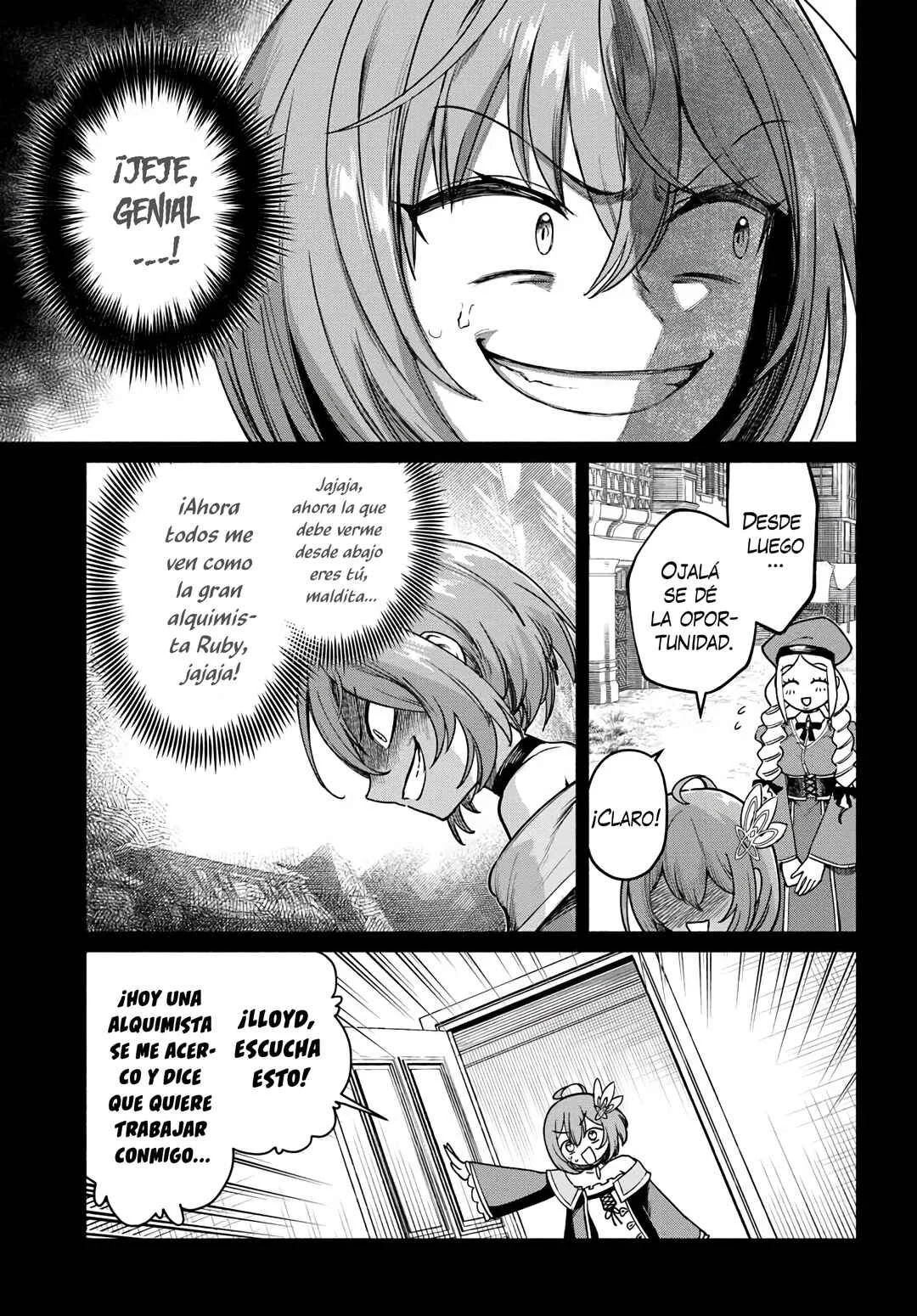 Ore Igai Dare mo Saishu Dekinai Sozai na no ni "Sozai Saishuritsu ga Hikui" to Pawahara suru Osananajimi Renkinjutsushi to Zetsuen shita Senzoku Madoushi, Henkyou no Machi de Slow Life wo Okuritai. Capítulo 20: El Sabor Del Pot-Au-Feu - Page 13