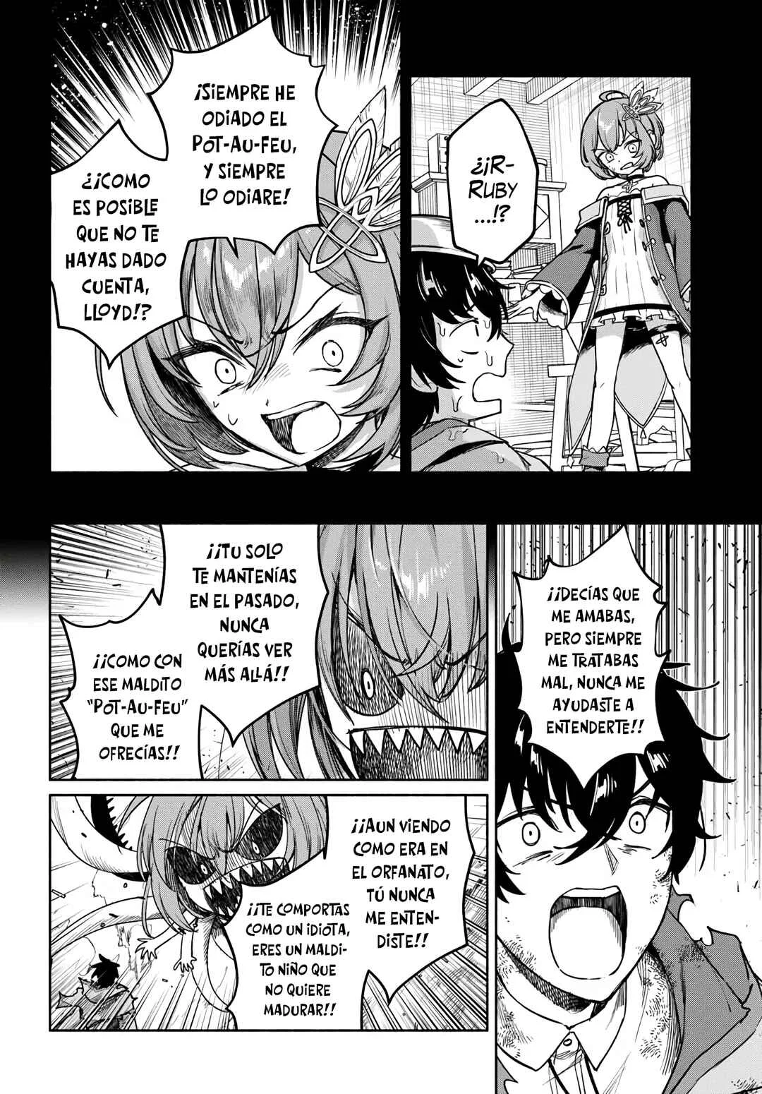 Ore Igai Dare mo Saishu Dekinai Sozai na no ni "Sozai Saishuritsu ga Hikui" to Pawahara suru Osananajimi Renkinjutsushi to Zetsuen shita Senzoku Madoushi, Henkyou no Machi de Slow Life wo Okuritai. Capítulo 20: El Sabor Del Pot-Au-Feu - Page 16