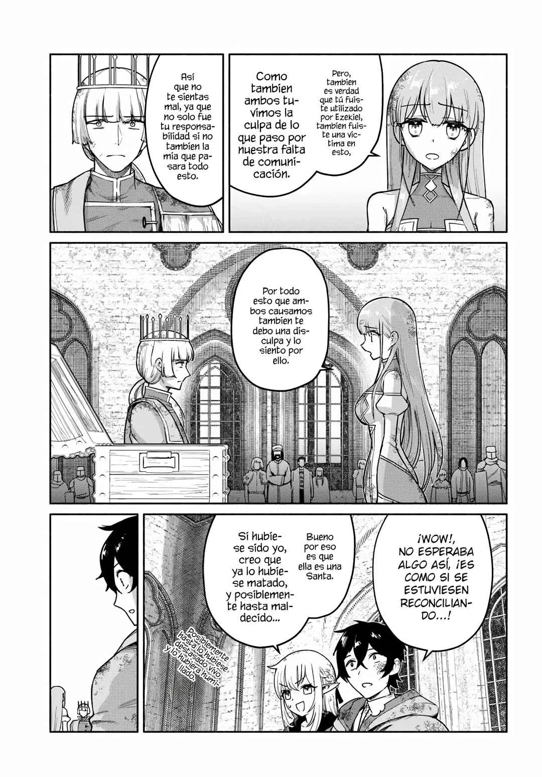 Ore Igai Dare mo Saishu Dekinai Sozai na no ni "Sozai Saishuritsu ga Hikui" to Pawahara suru Osananajimi Renkinjutsushi to Zetsuen shita Senzoku Madoushi, Henkyou no Machi de Slow Life wo Okuritai. Capítulo 21: La Valiente Santa Cornelia - Page 2