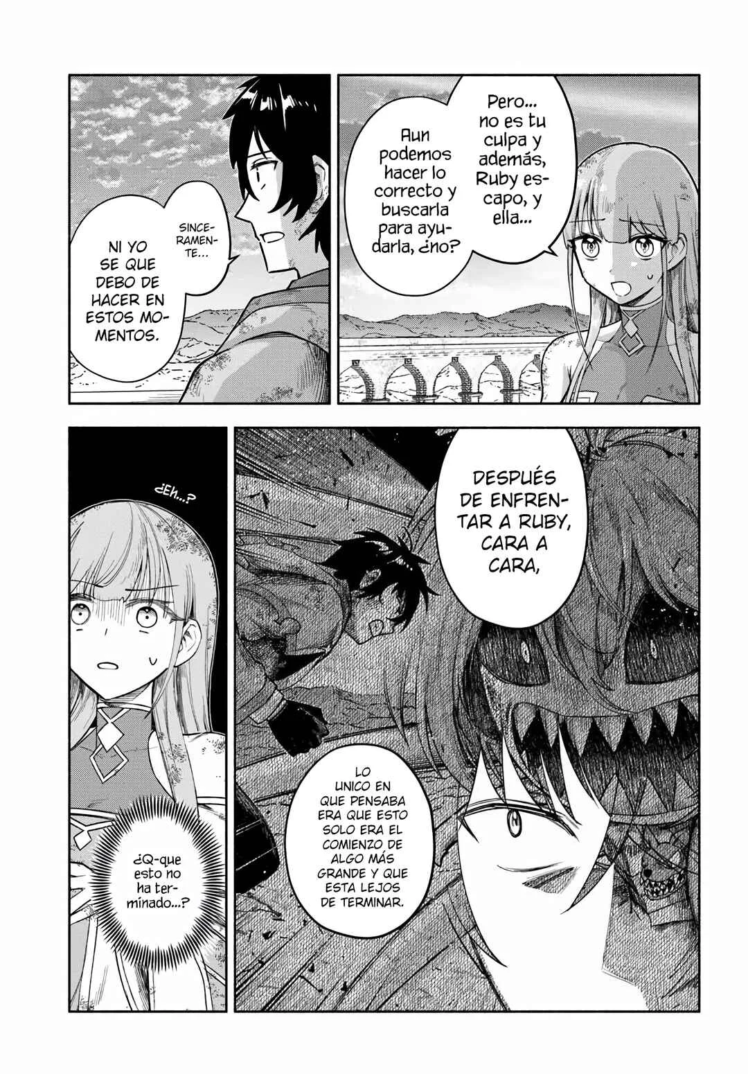 Ore Igai Dare mo Saishu Dekinai Sozai na no ni "Sozai Saishuritsu ga Hikui" to Pawahara suru Osananajimi Renkinjutsushi to Zetsuen shita Senzoku Madoushi, Henkyou no Machi de Slow Life wo Okuritai. Capítulo 21: La Valiente Santa Cornelia - Page 4