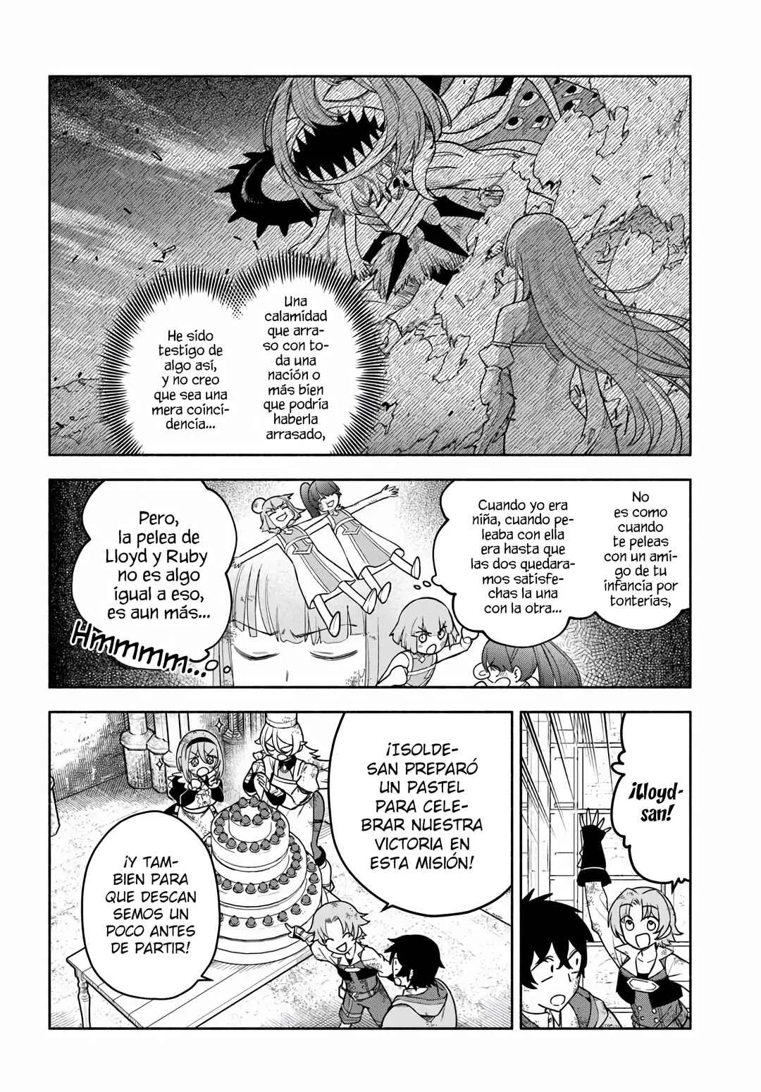 Ore Igai Dare mo Saishu Dekinai Sozai na no ni "Sozai Saishuritsu ga Hikui" to Pawahara suru Osananajimi Renkinjutsushi to Zetsuen shita Senzoku Madoushi, Henkyou no Machi de Slow Life wo Okuritai. Capítulo 21: La Valiente Santa Cornelia - Page 5