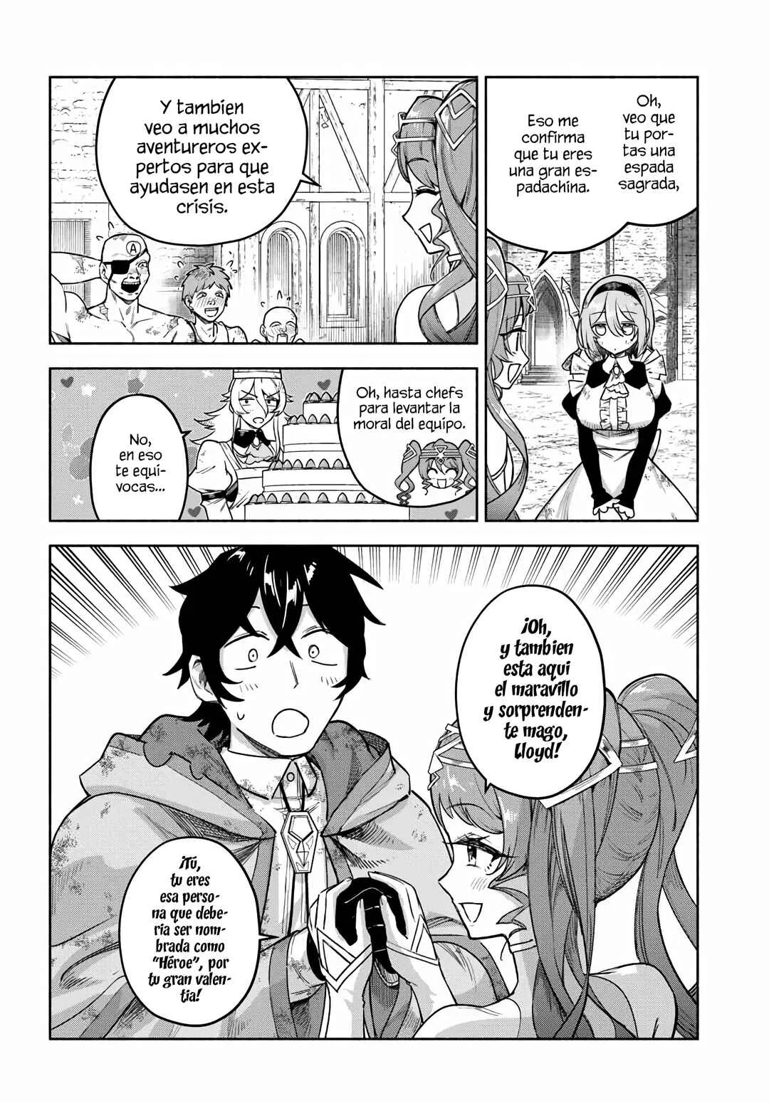 Ore Igai Dare mo Saishu Dekinai Sozai na no ni "Sozai Saishuritsu ga Hikui" to Pawahara suru Osananajimi Renkinjutsushi to Zetsuen shita Senzoku Madoushi, Henkyou no Machi de Slow Life wo Okuritai. Capítulo 21: La Valiente Santa Cornelia - Page 11
