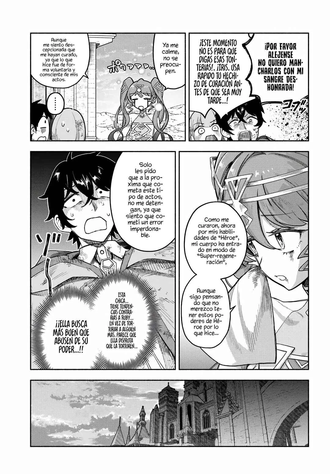 Ore Igai Dare mo Saishu Dekinai Sozai na no ni "Sozai Saishuritsu ga Hikui" to Pawahara suru Osananajimi Renkinjutsushi to Zetsuen shita Senzoku Madoushi, Henkyou no Machi de Slow Life wo Okuritai. Capítulo 21: La Valiente Santa Cornelia - Page 14